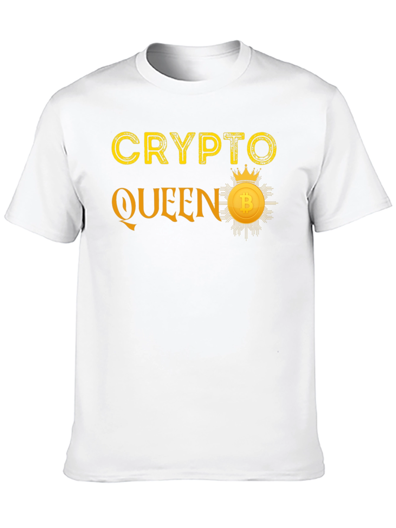 Crypto Queen Bitcoin Graphic Tee