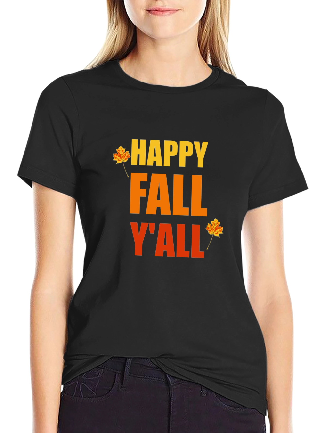 Happy Fall Yall Graphic Tee