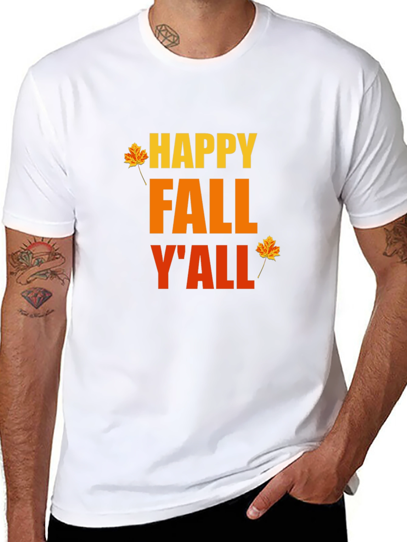 Happy Fall Yall Graphic Tee