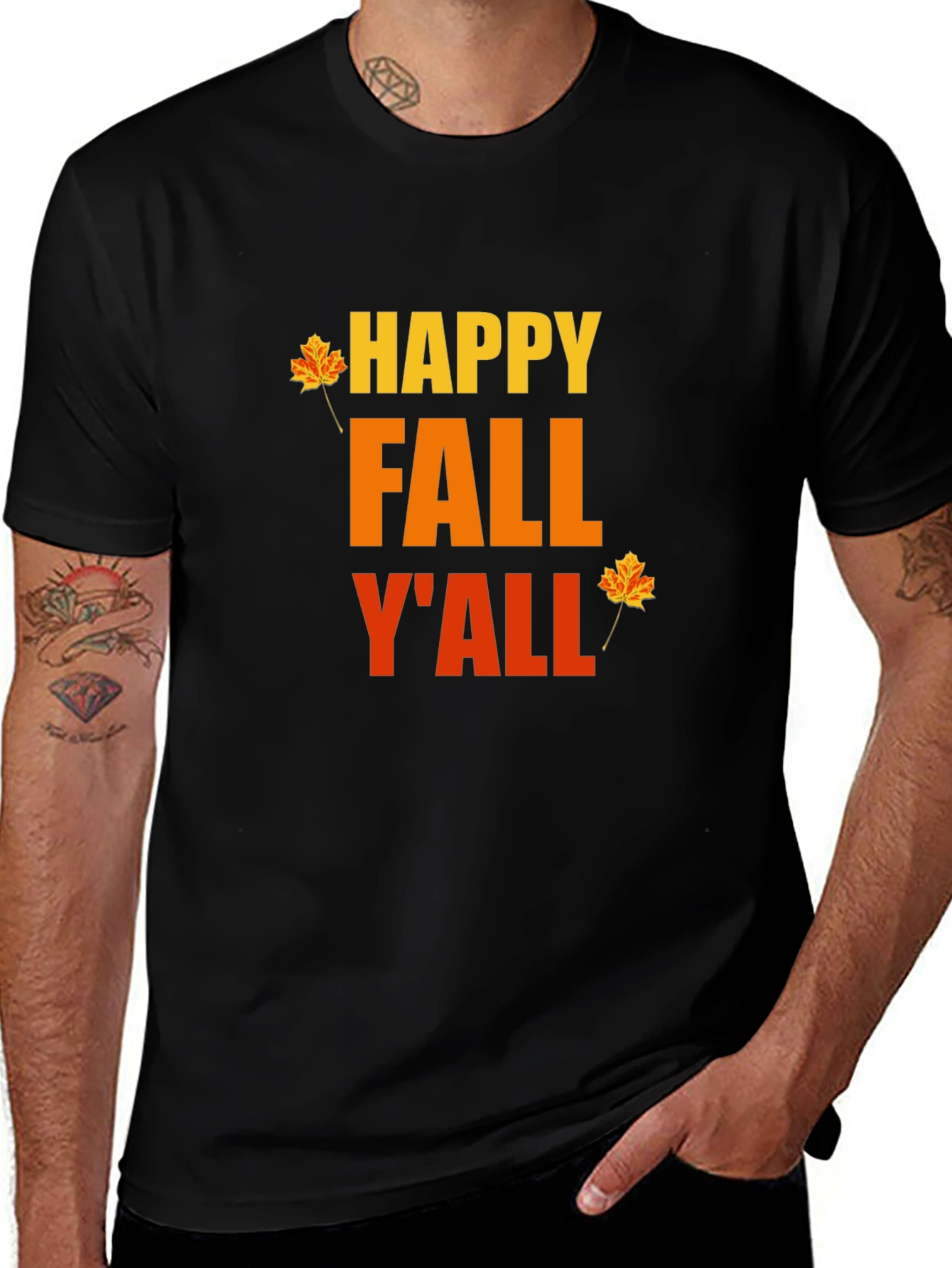Happy Fall Yall Graphic Tee