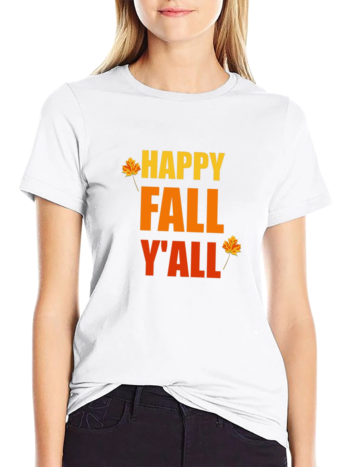 Happy Fall Yall Graphic Tee