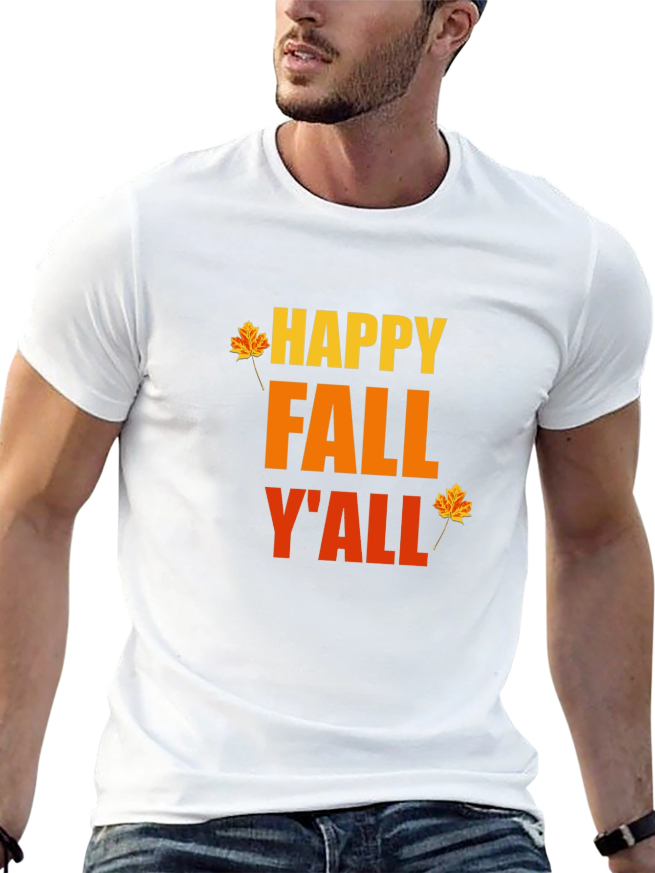 Happy Fall Yall Graphic Tee