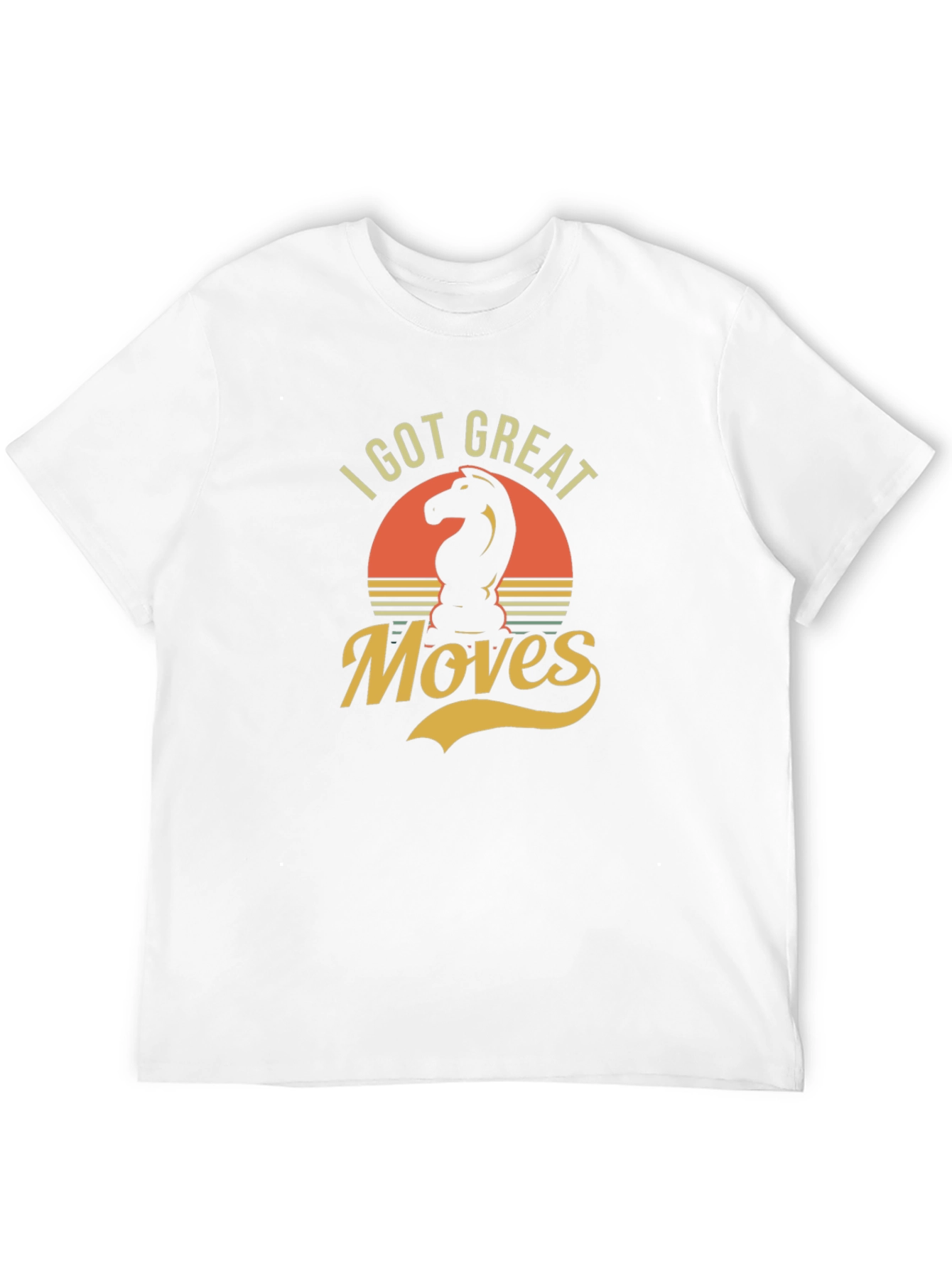 I Got Great Moves Chess Knight Graphic T-Shirt