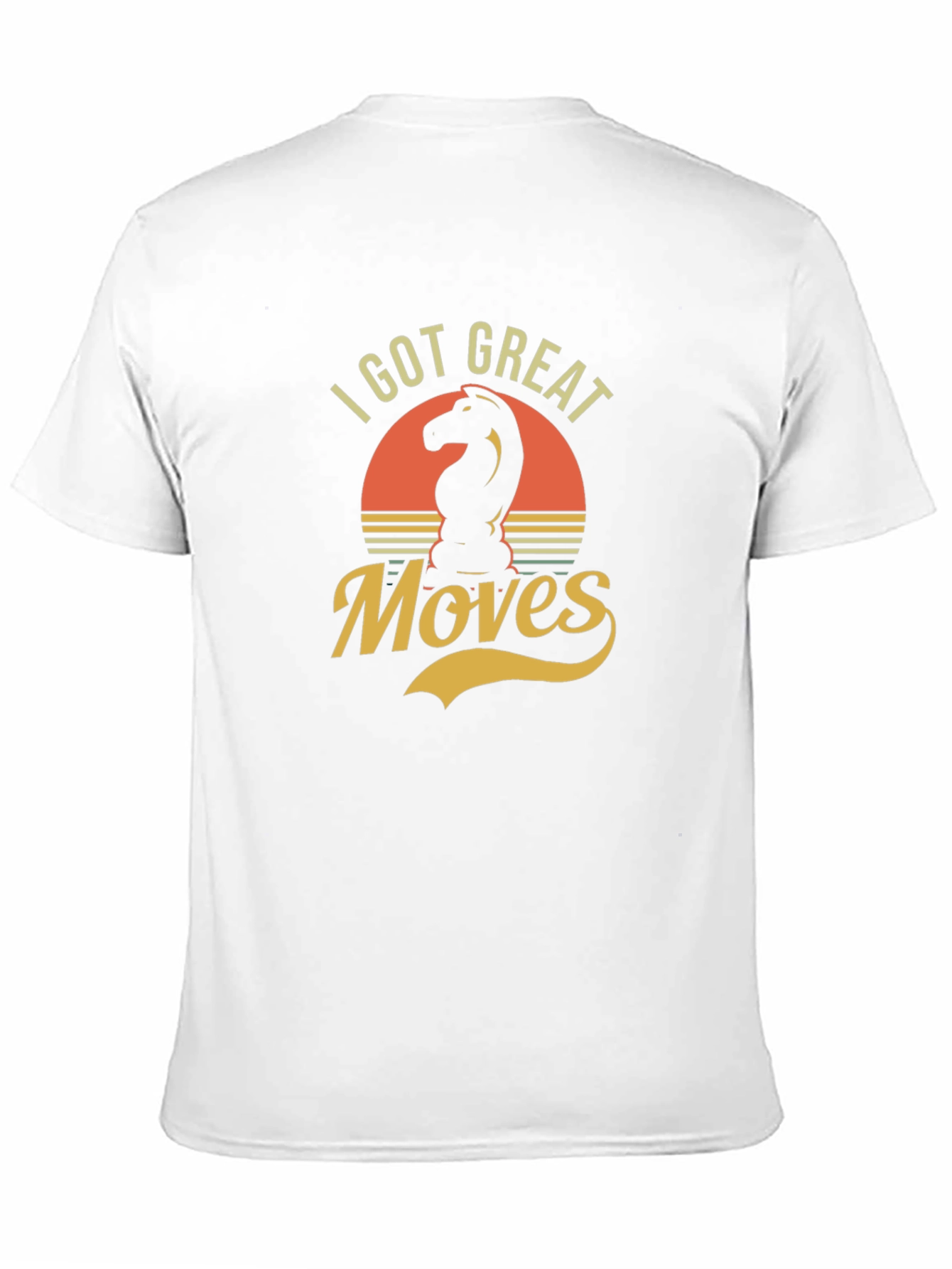 I Got Great Moves Chess Knight Graphic T-Shirt