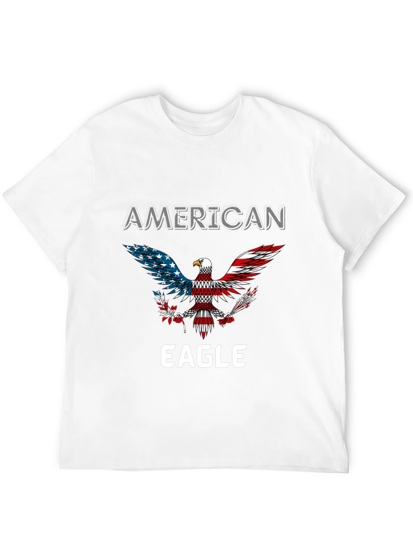 American Eagle Patriotic Graphic T-Shirt