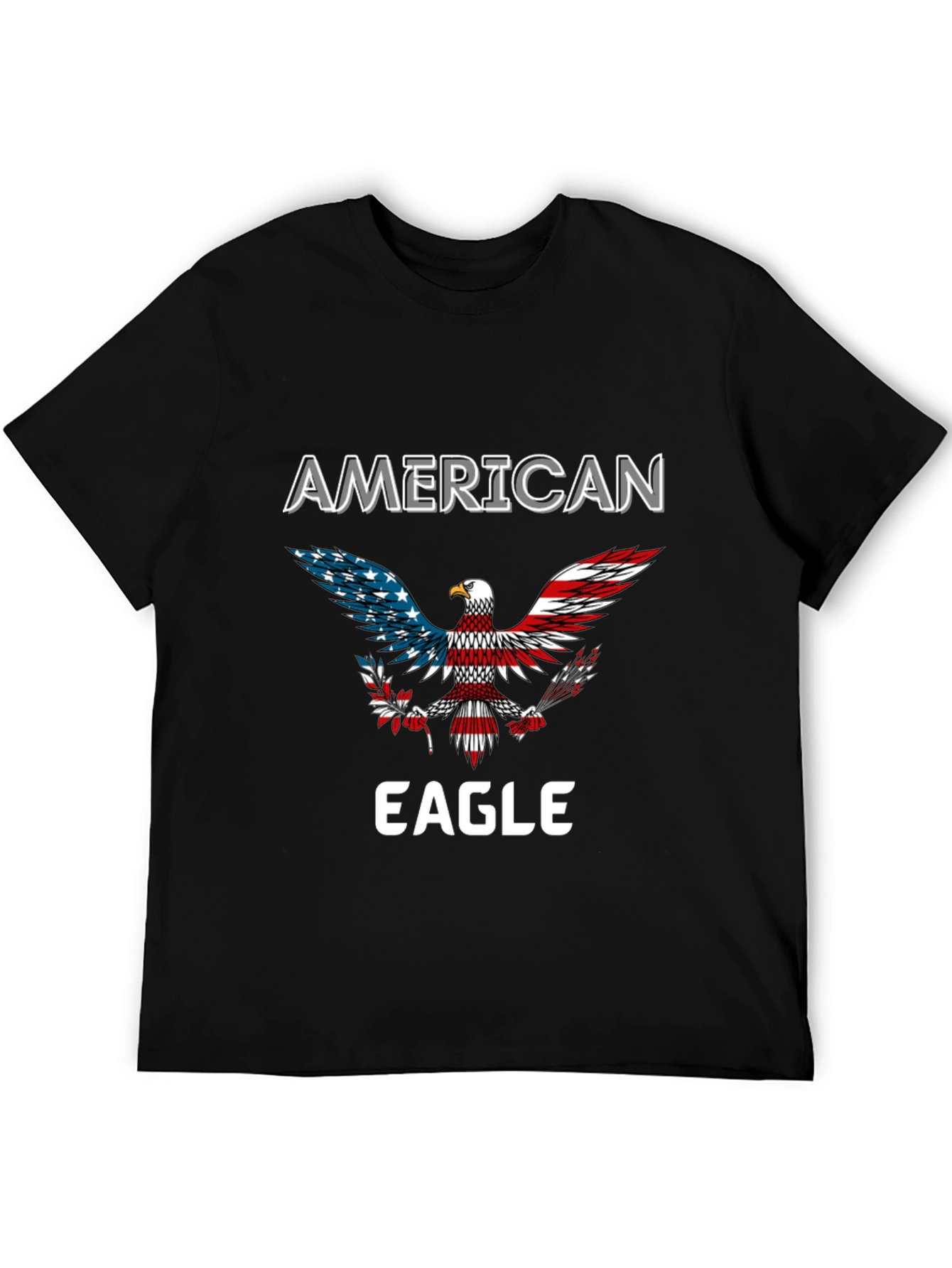 American Eagle Patriotic Graphic T-Shirt