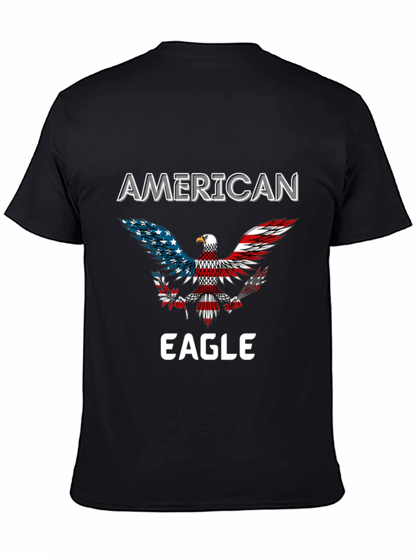 American Eagle Patriotic Graphic T-Shirt