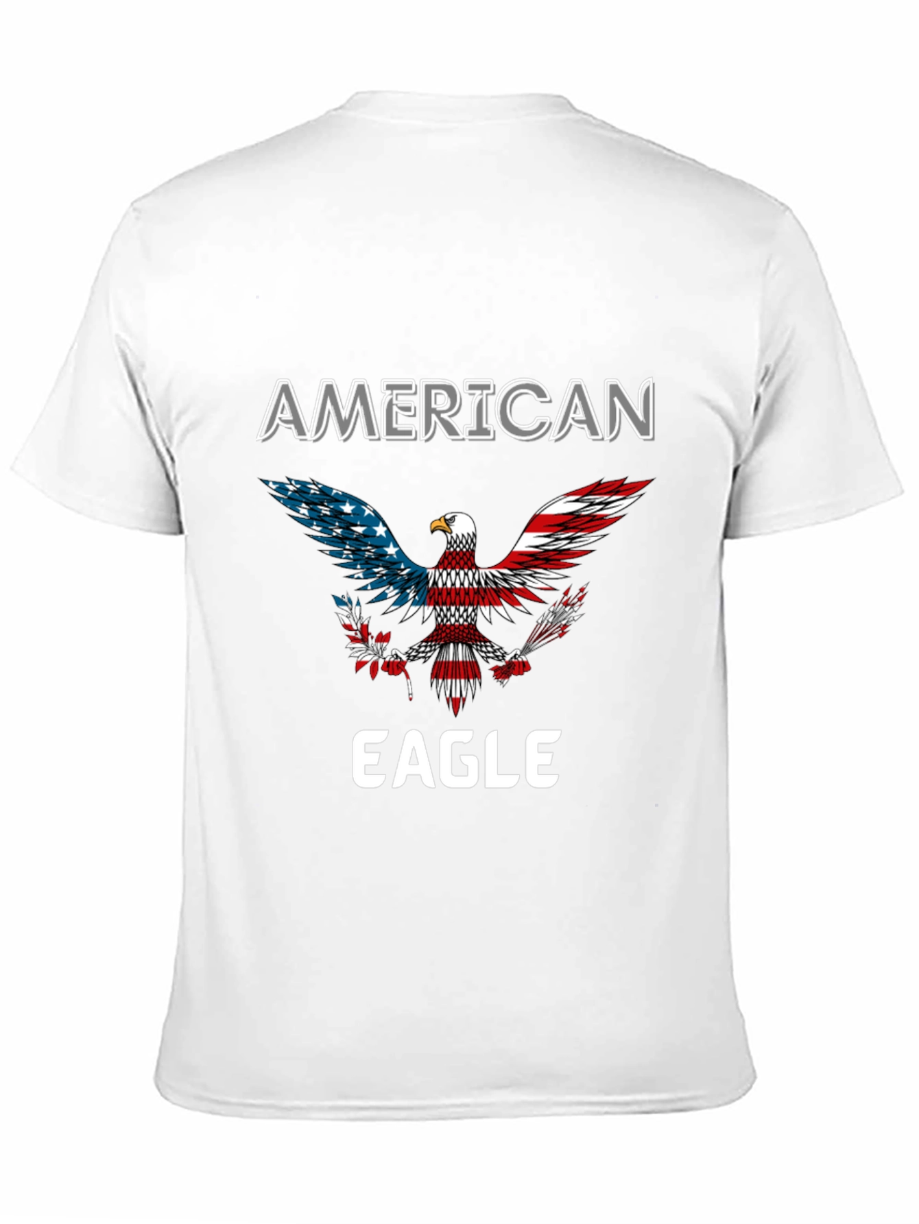 American Eagle Patriotic Graphic T-Shirt
