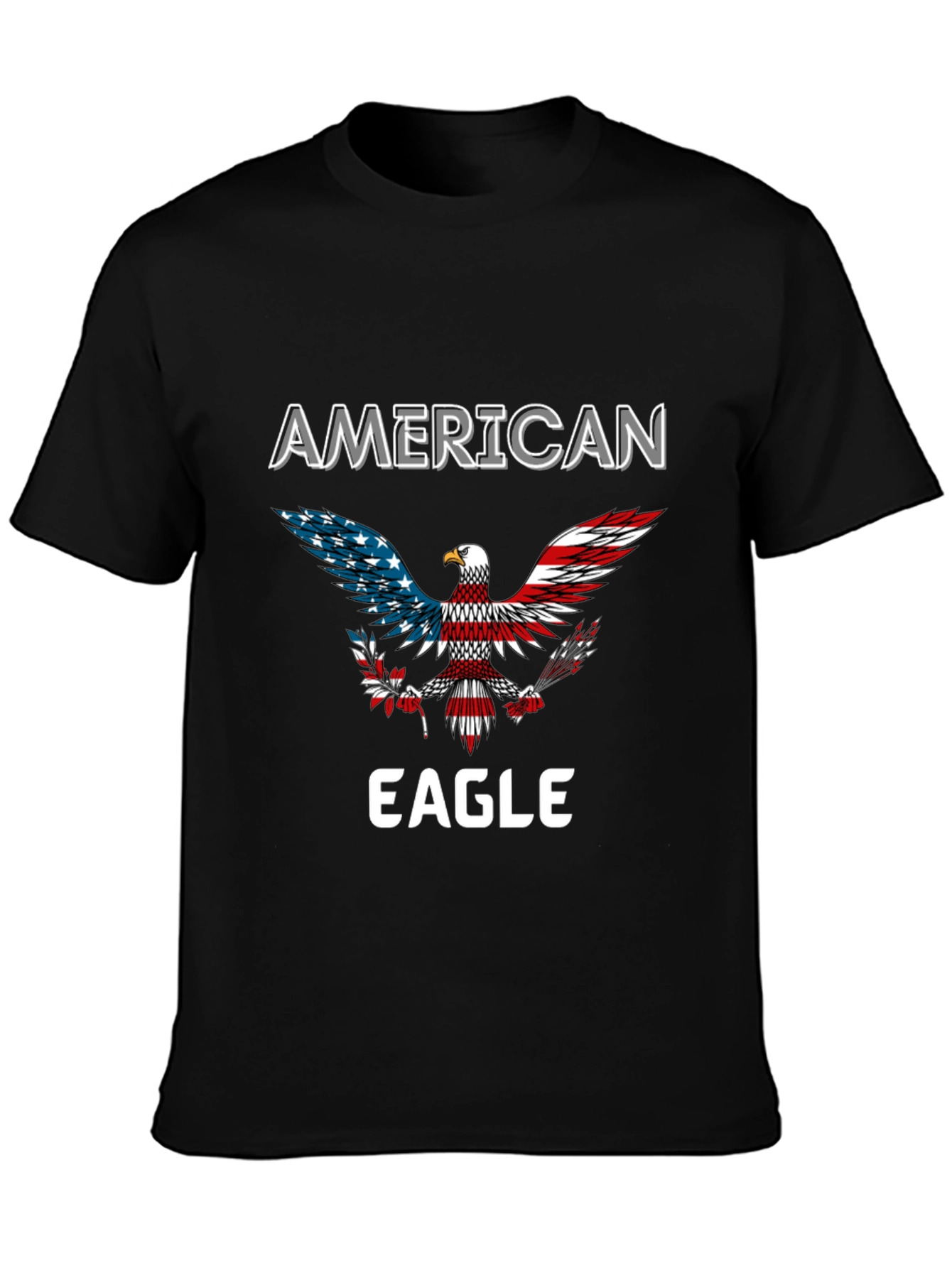 American Eagle Patriotic Graphic T-Shirt