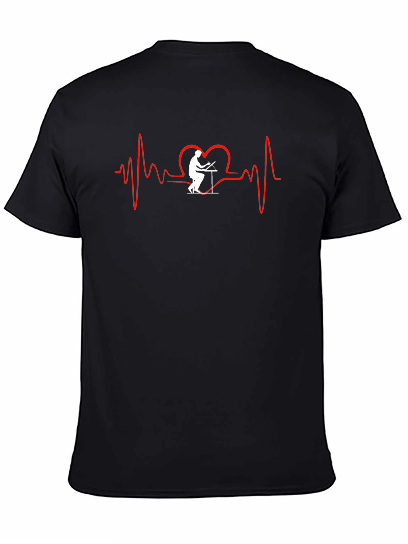 Heartbeat Programmer Graphic T-Shirt