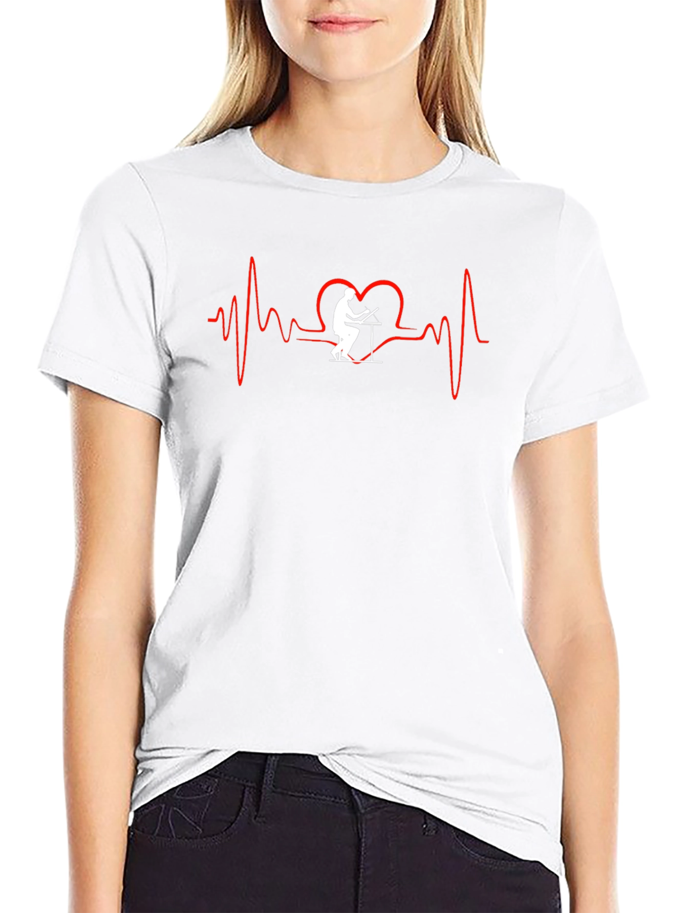 Heartbeat Programmer Graphic T-Shirt