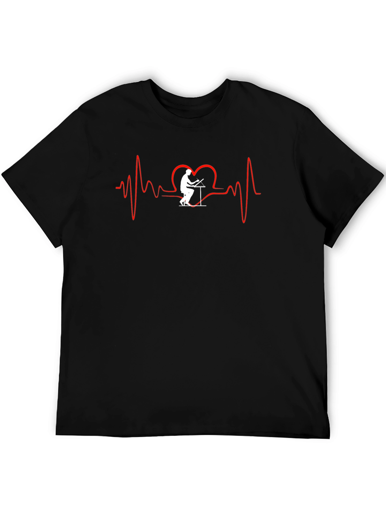 Heartbeat Programmer Graphic T-Shirt
