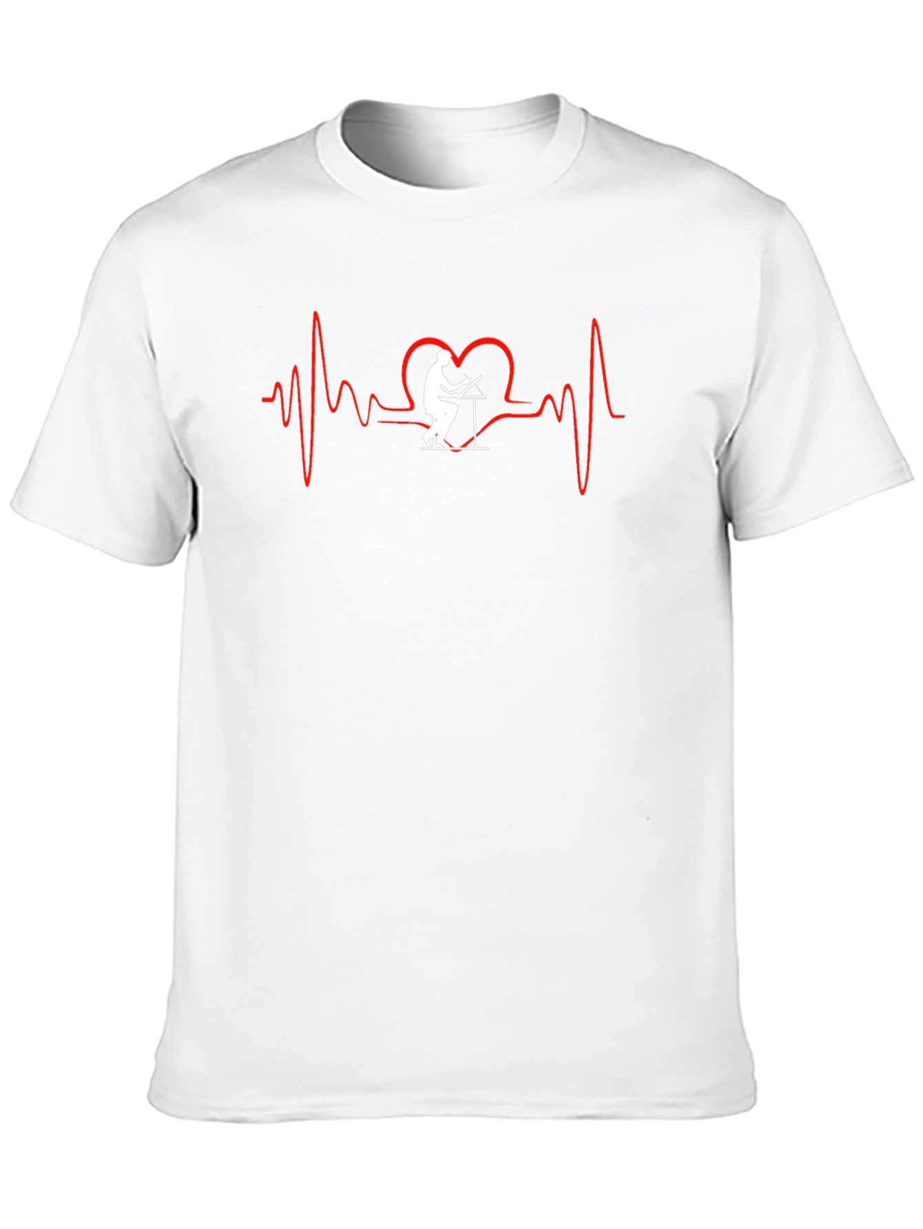 Heartbeat Programmer Graphic T-Shirt