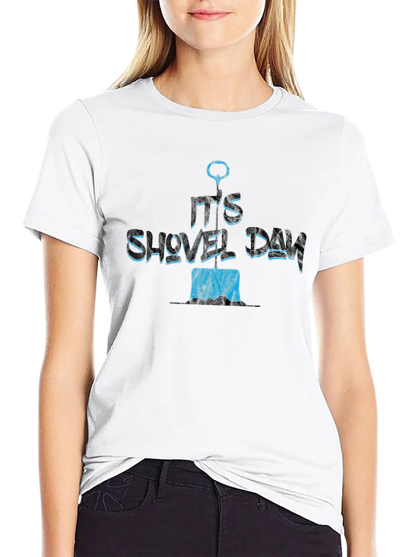 Its Shovel Day T-Shirt - Novelty Gift