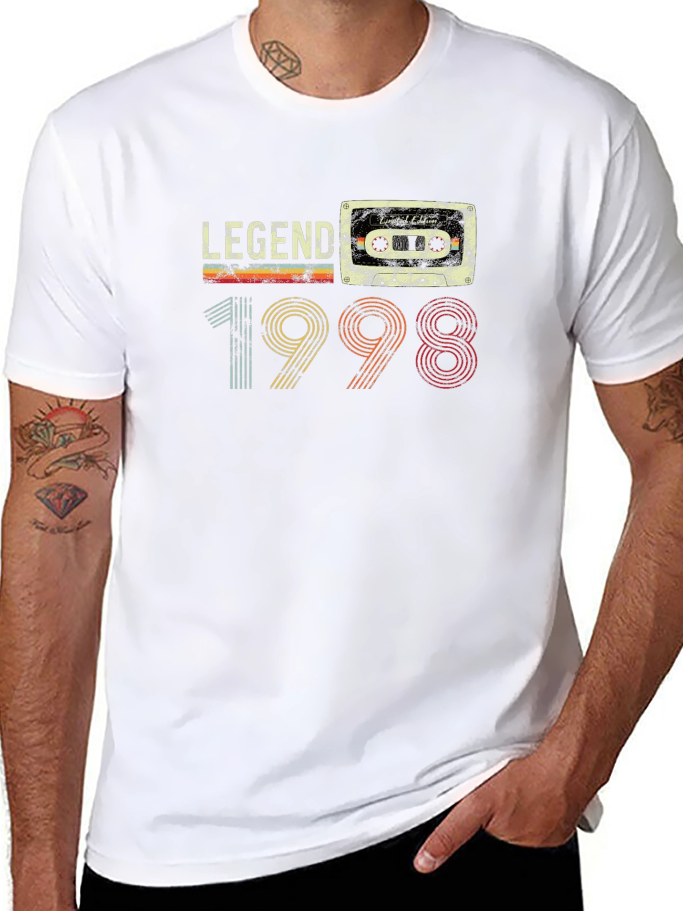 Legend 1998 Cassette Tape Graphic T-Shirt