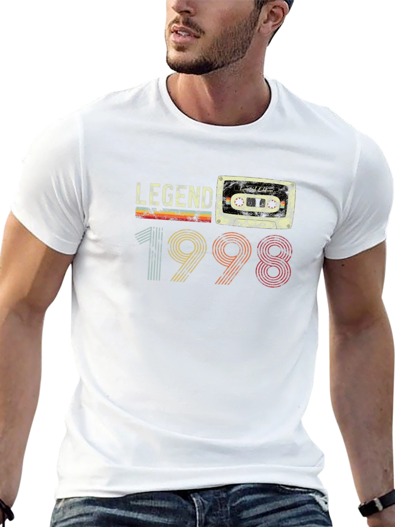 Legend 1998 Cassette Tape Graphic T-Shirt