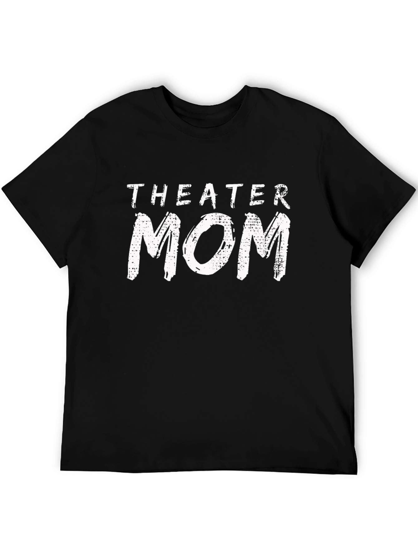 Theater Mom Graphic Tee - Black Cotton T-Shirt