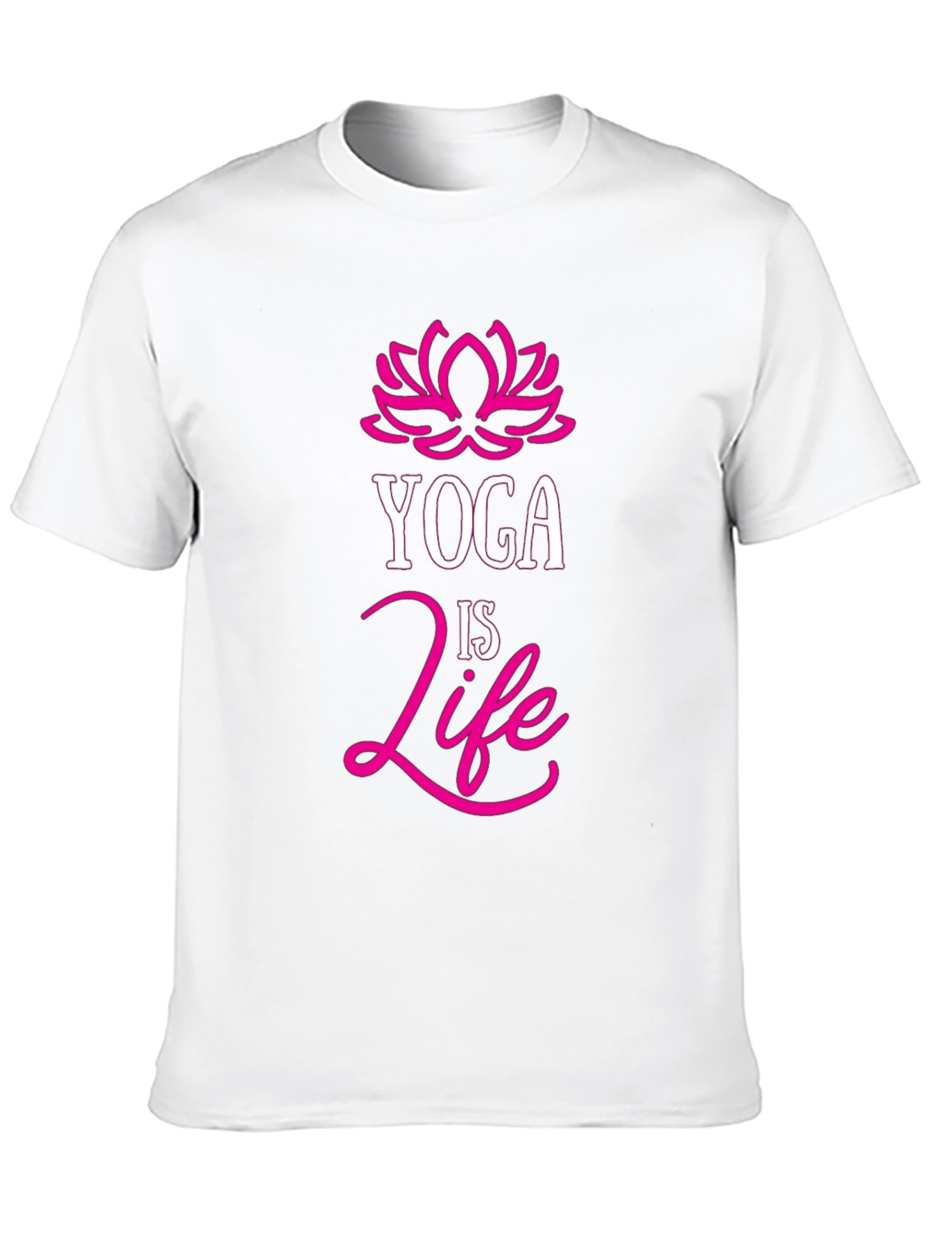 Yoga is Life Black T-Shirt