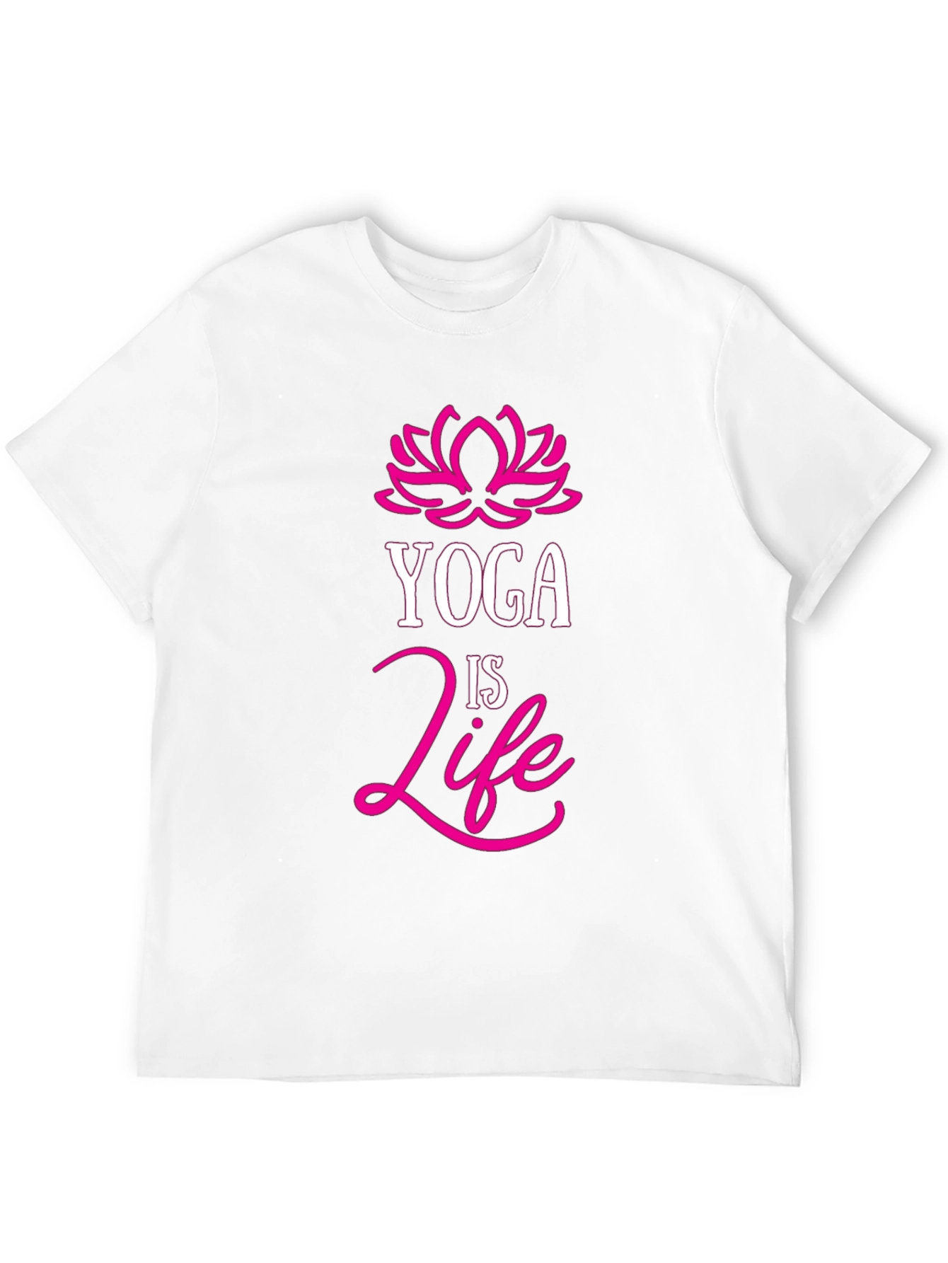 Yoga is Life Black T-Shirt