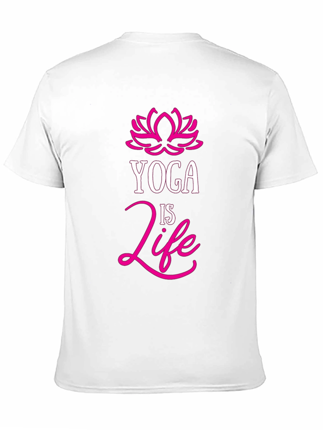 Yoga is Life Black T-Shirt
