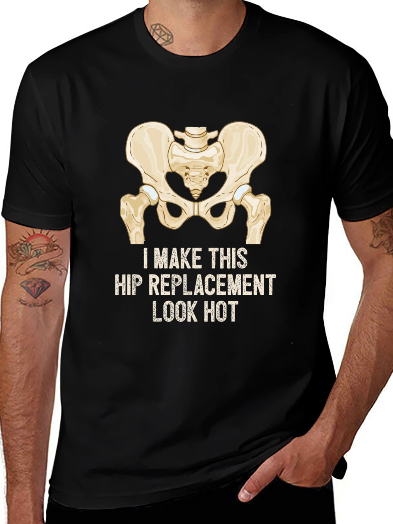 Funny Hip Replacement T-Shirt