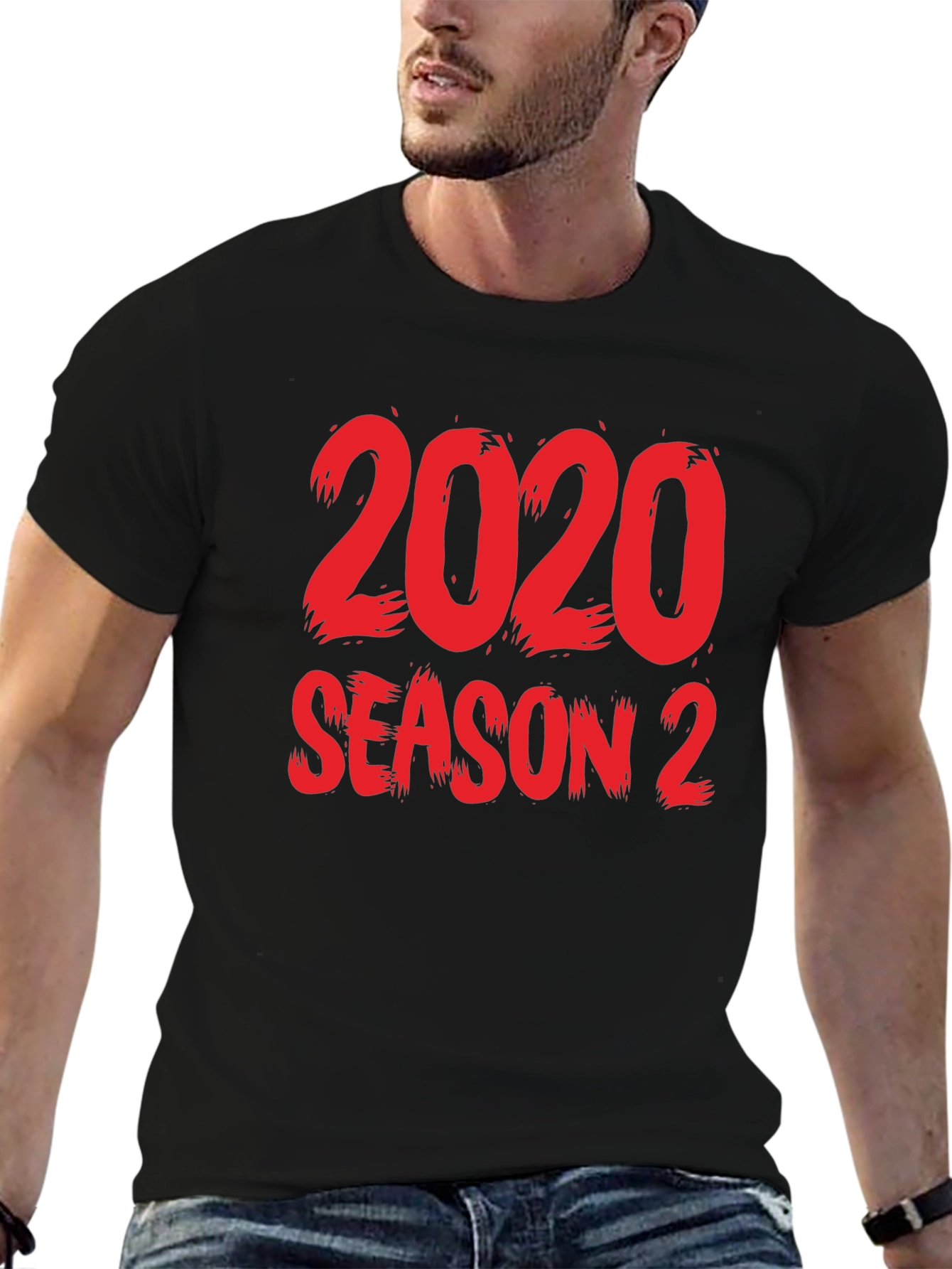 2020 Season 2 Graphic T-Shirt - Trendy Black Tee