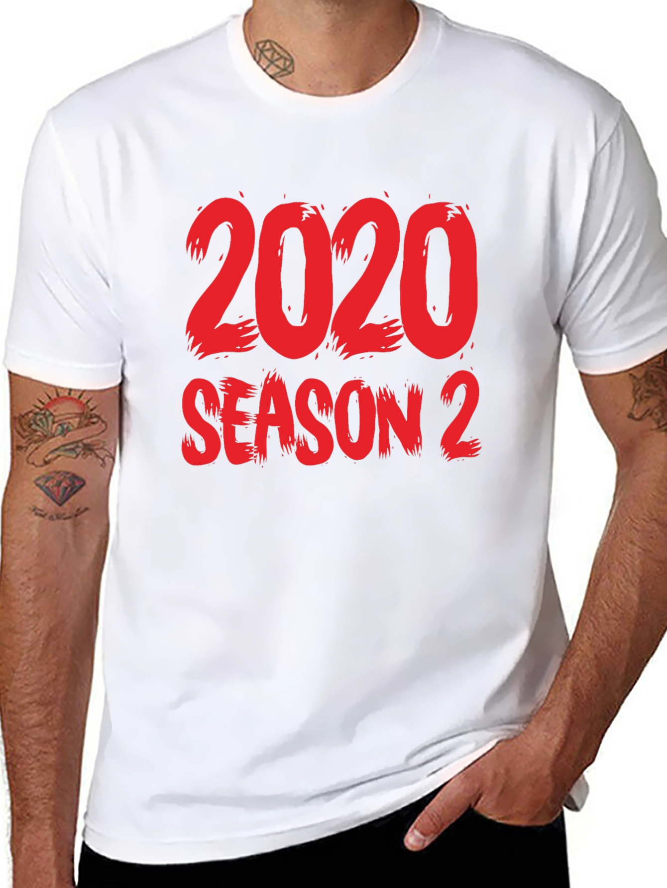 2020 Season 2 Graphic T-Shirt - Trendy Black Tee