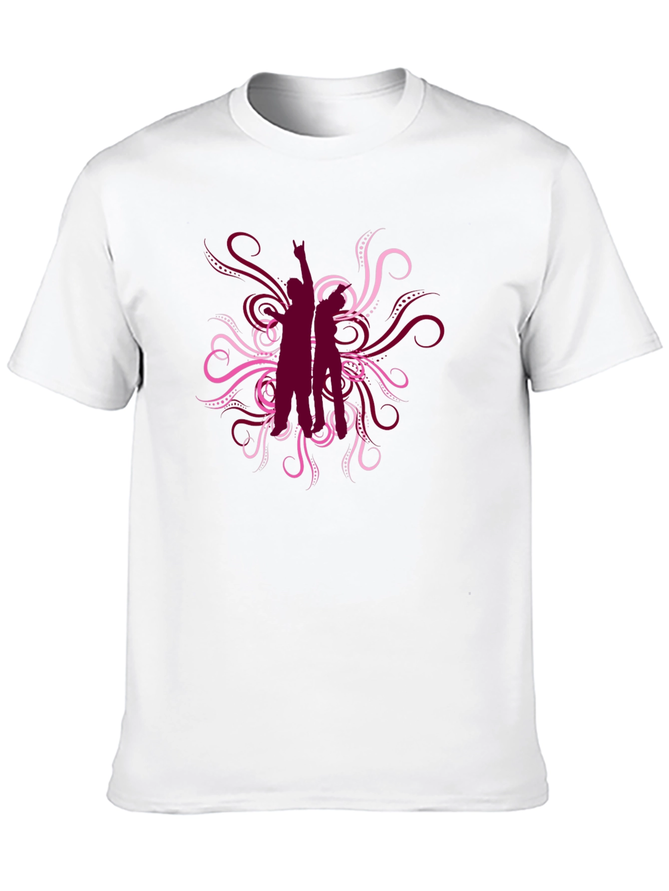 Stylish Black T-Shirt with Rocker Graphic