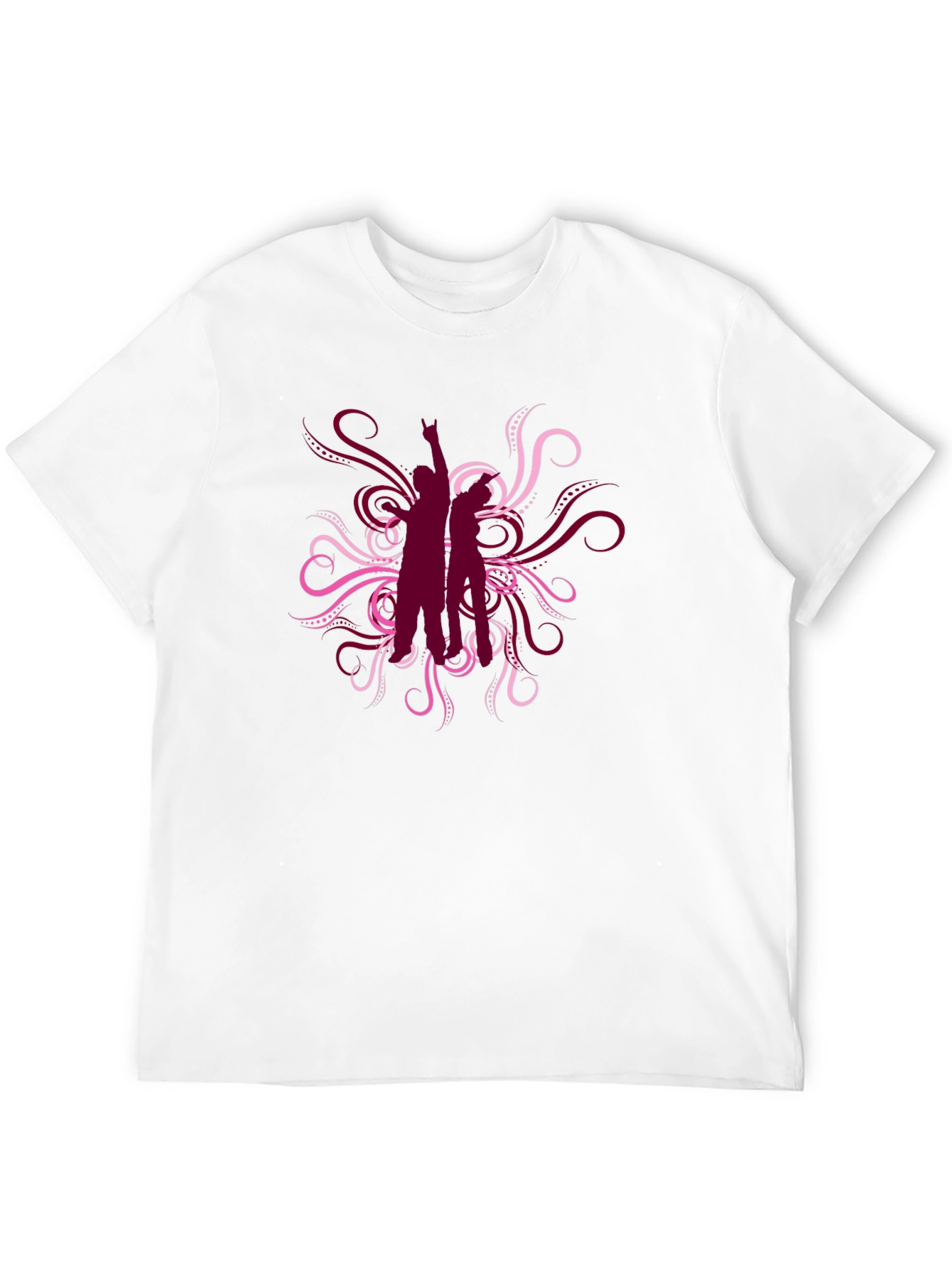 Stylish Black T-Shirt with Rocker Graphic