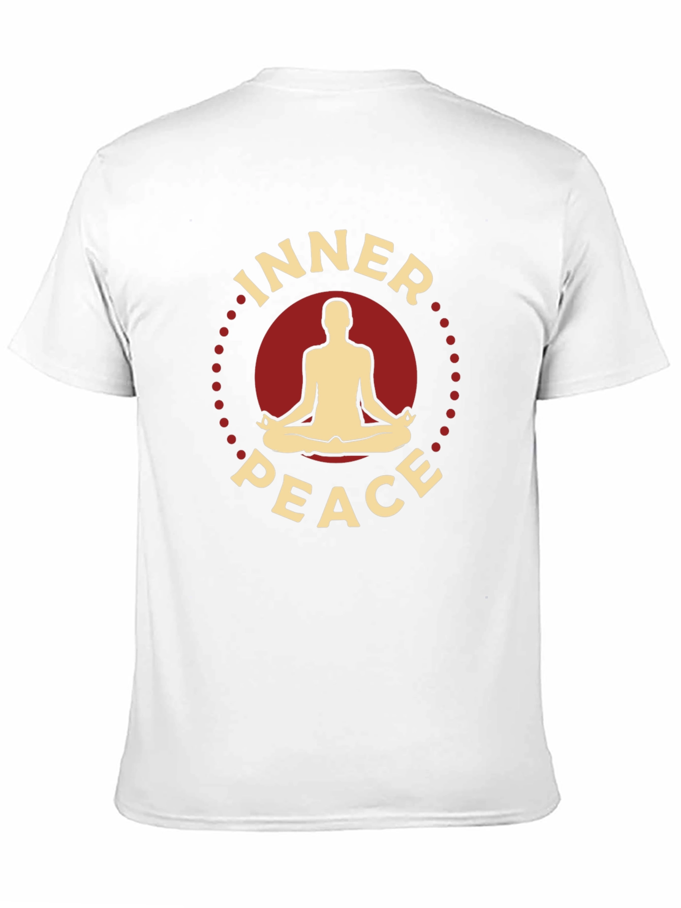 Inner Peace Yoga T-Shirt - Meditating Design