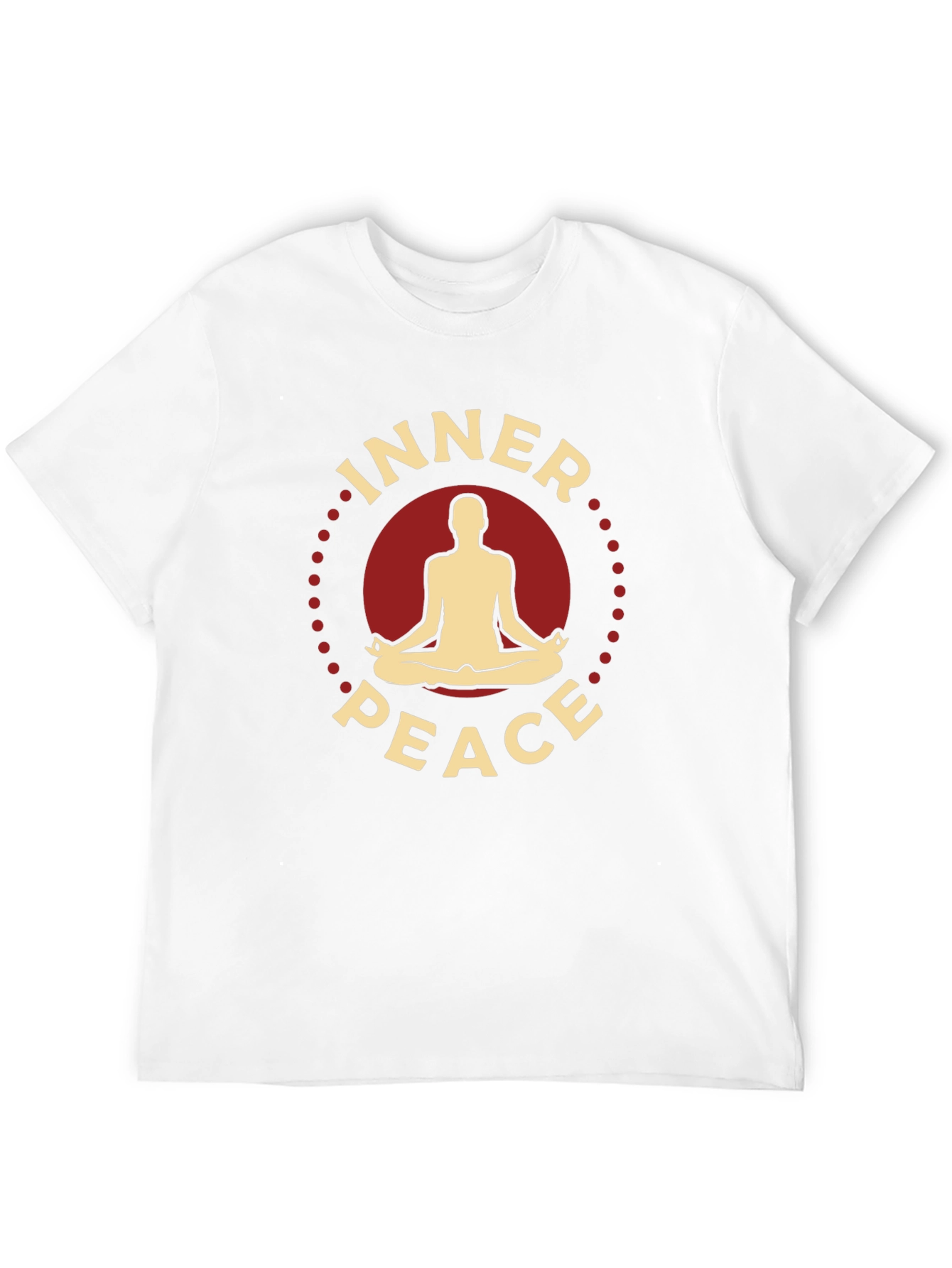 Inner Peace Yoga T-Shirt - Meditating Design