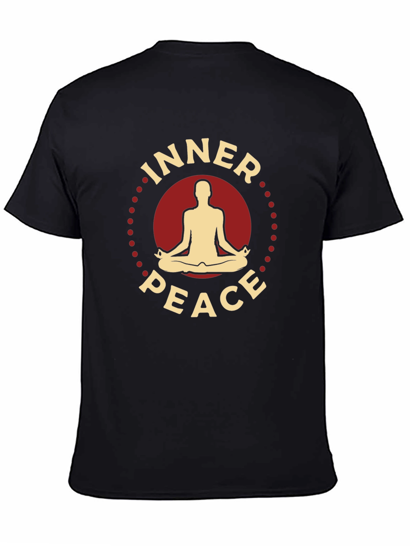 Inner Peace Yoga T-Shirt - Meditating Design