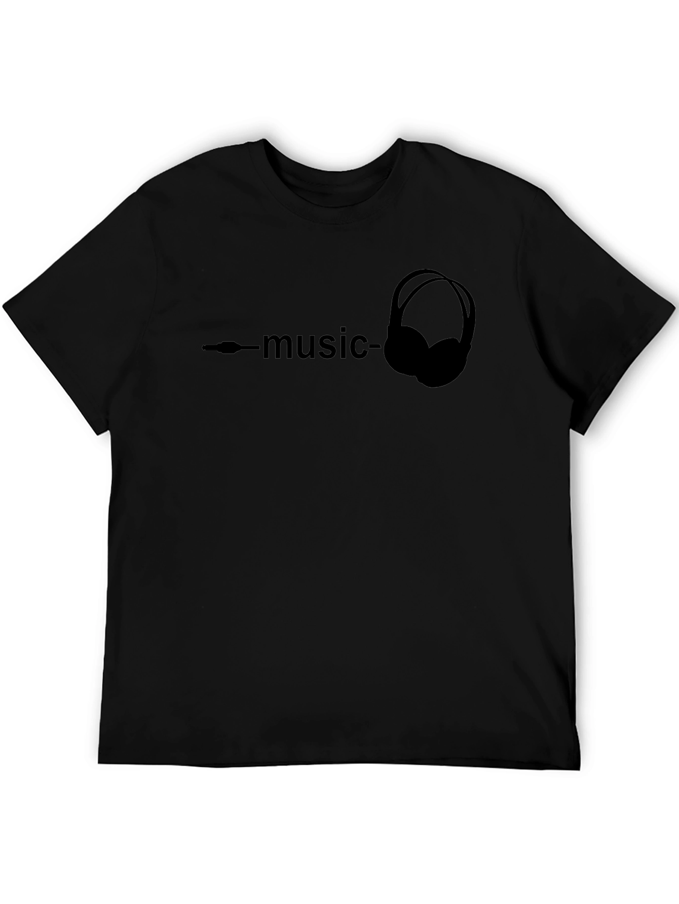 Music Headphone Graphic Tee - Stylish Unisex T-Shirt