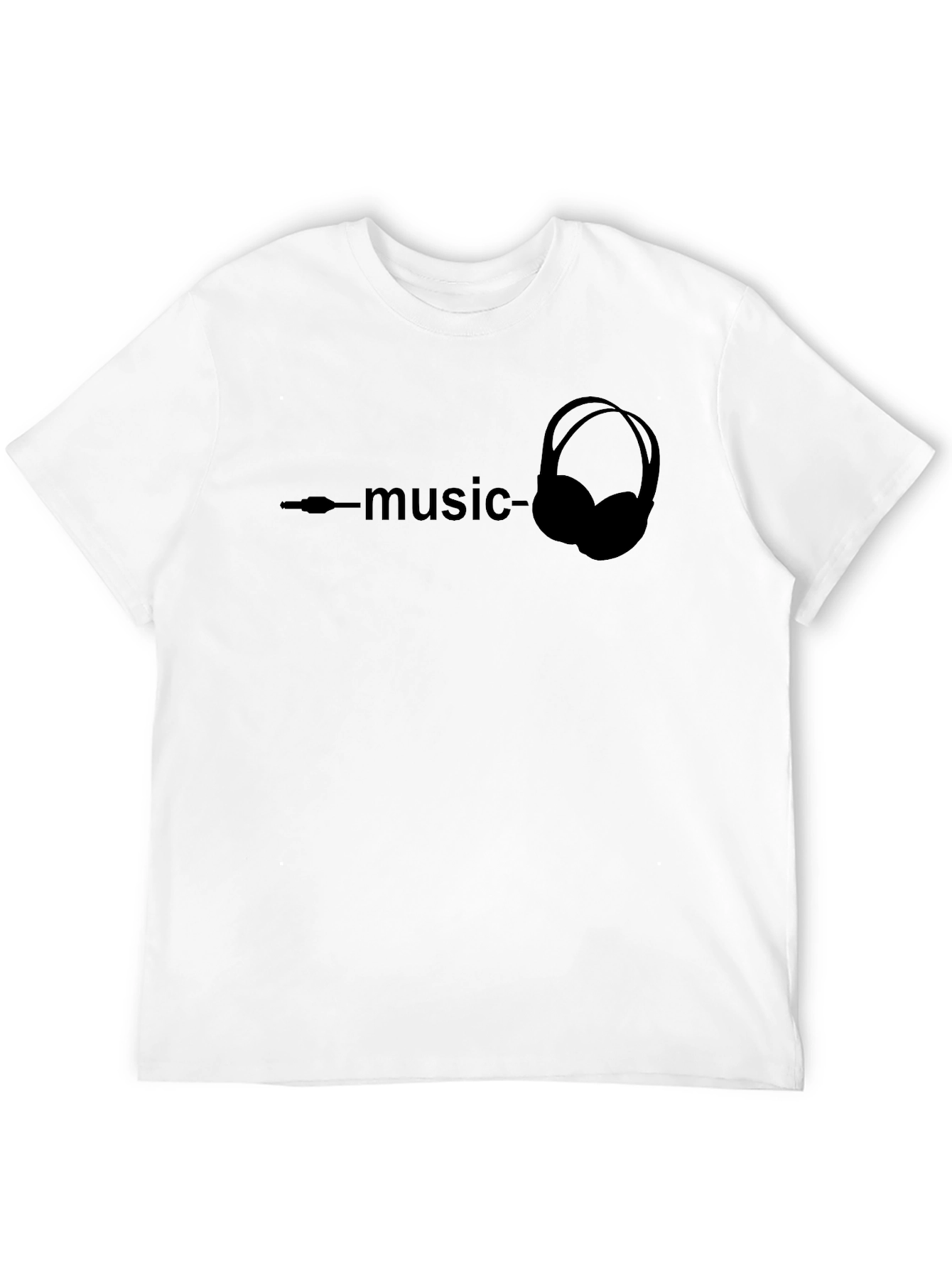 Music Headphone Graphic Tee - Stylish Unisex T-Shirt