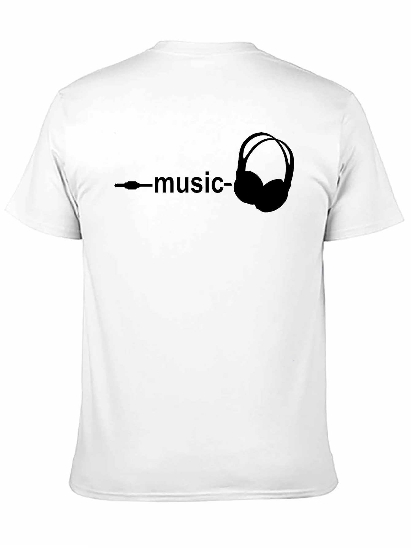 Music Headphone Graphic Tee - Stylish Unisex T-Shirt