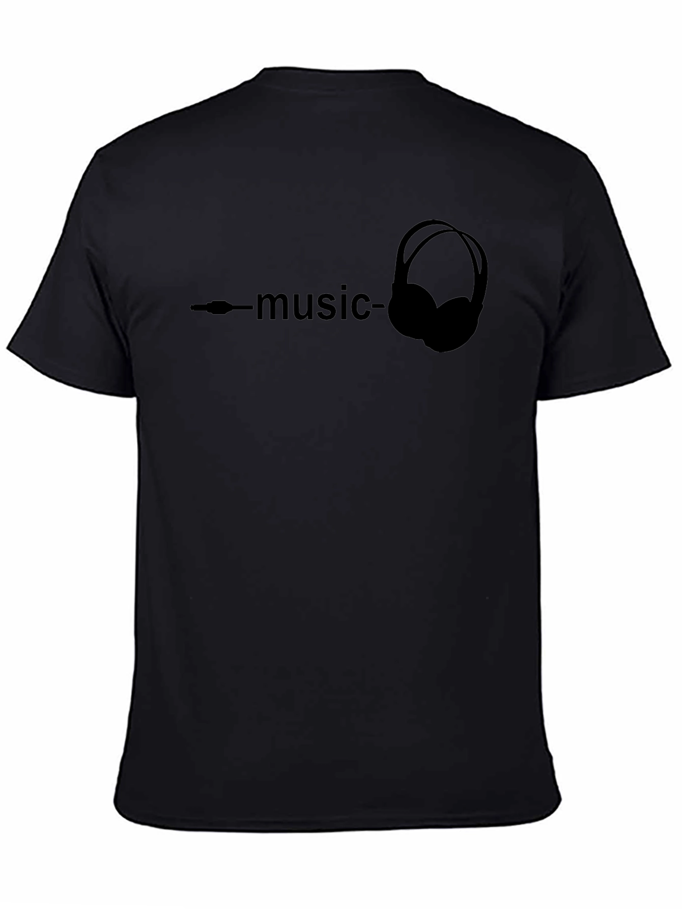Music Headphone Graphic Tee - Stylish Unisex T-Shirt