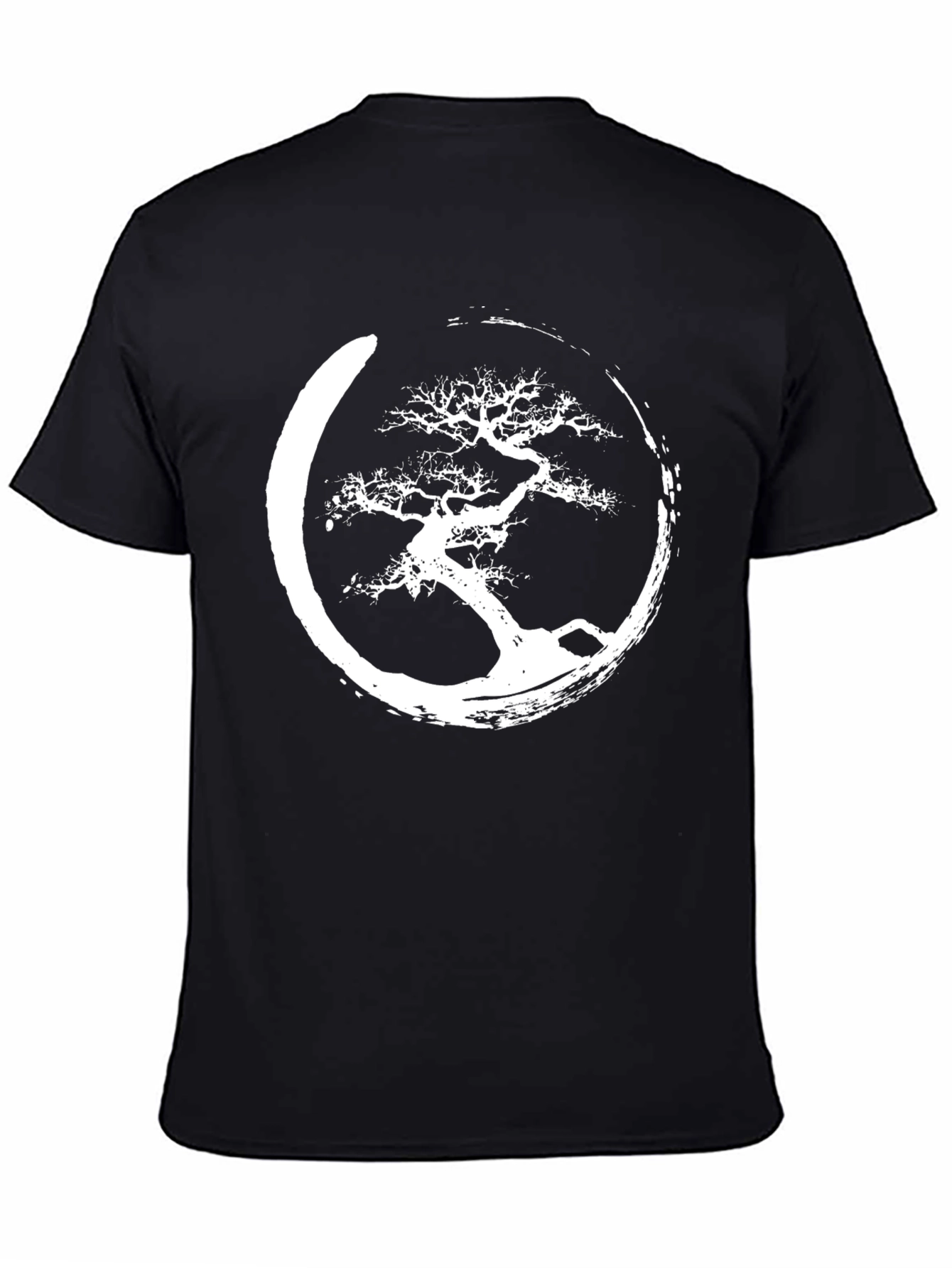 Zen Bonsai Tree Graphic Tee - Stylish Comfort