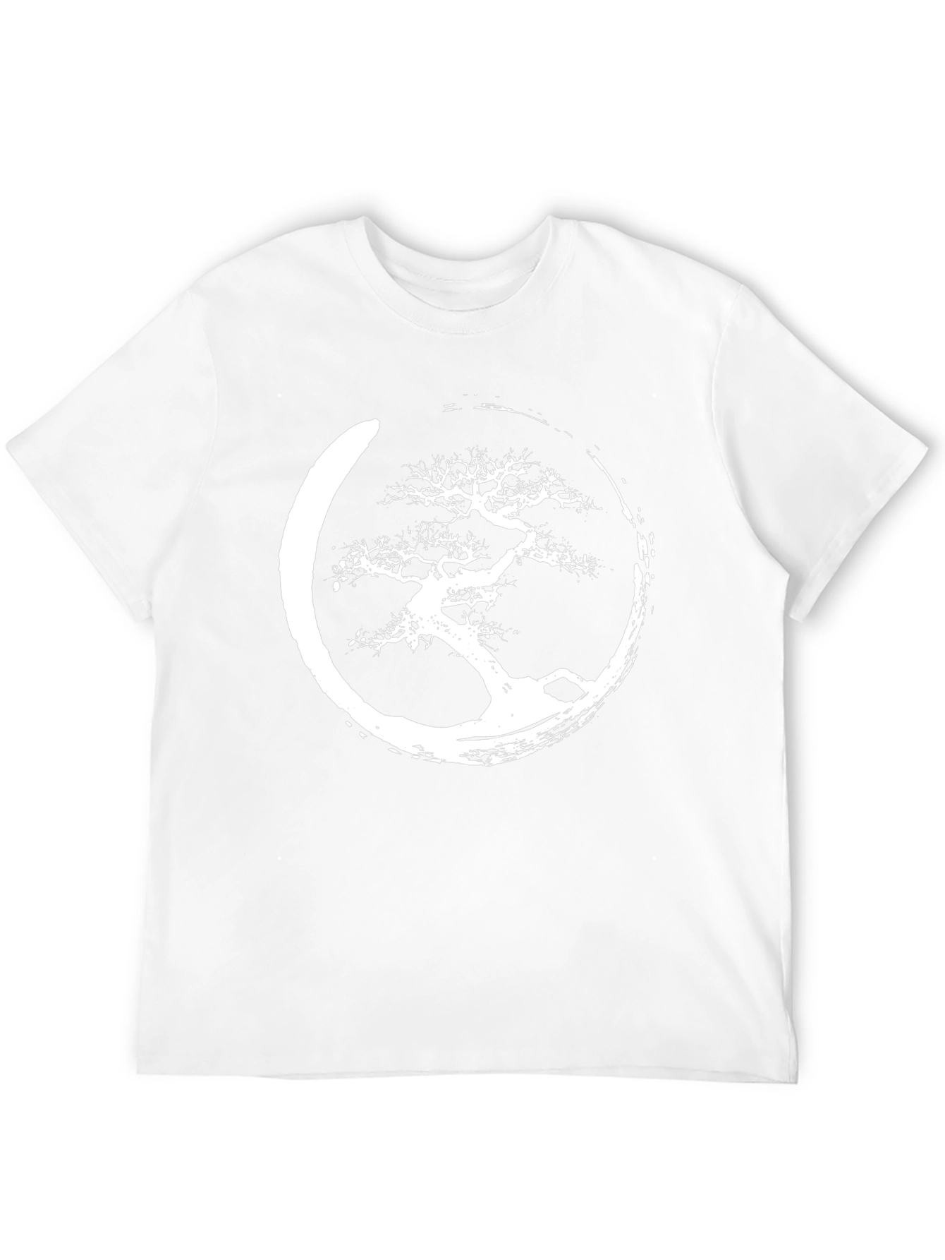Zen Bonsai Tree Graphic Tee - Stylish Comfort