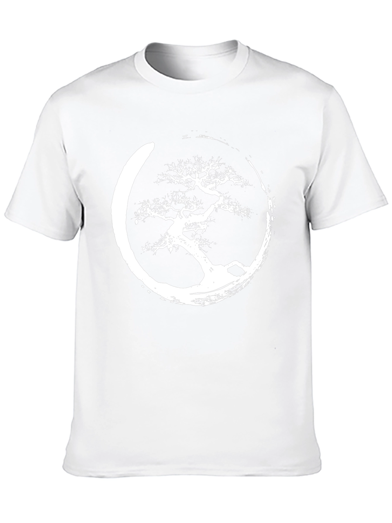 Zen Bonsai Tree Graphic Tee - Stylish Comfort