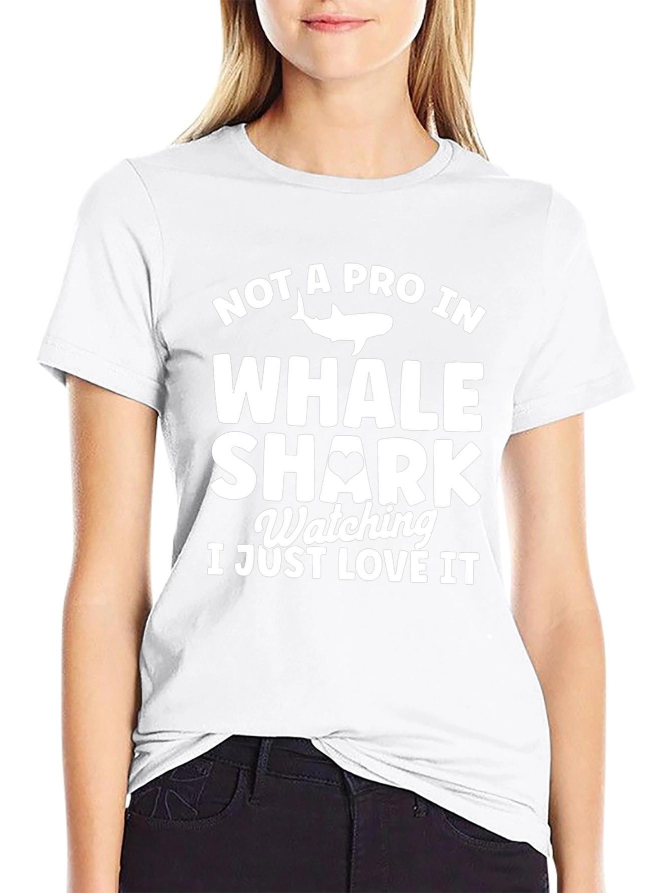 Whale Shark Lover T-Shirt | Black Cotton Tee