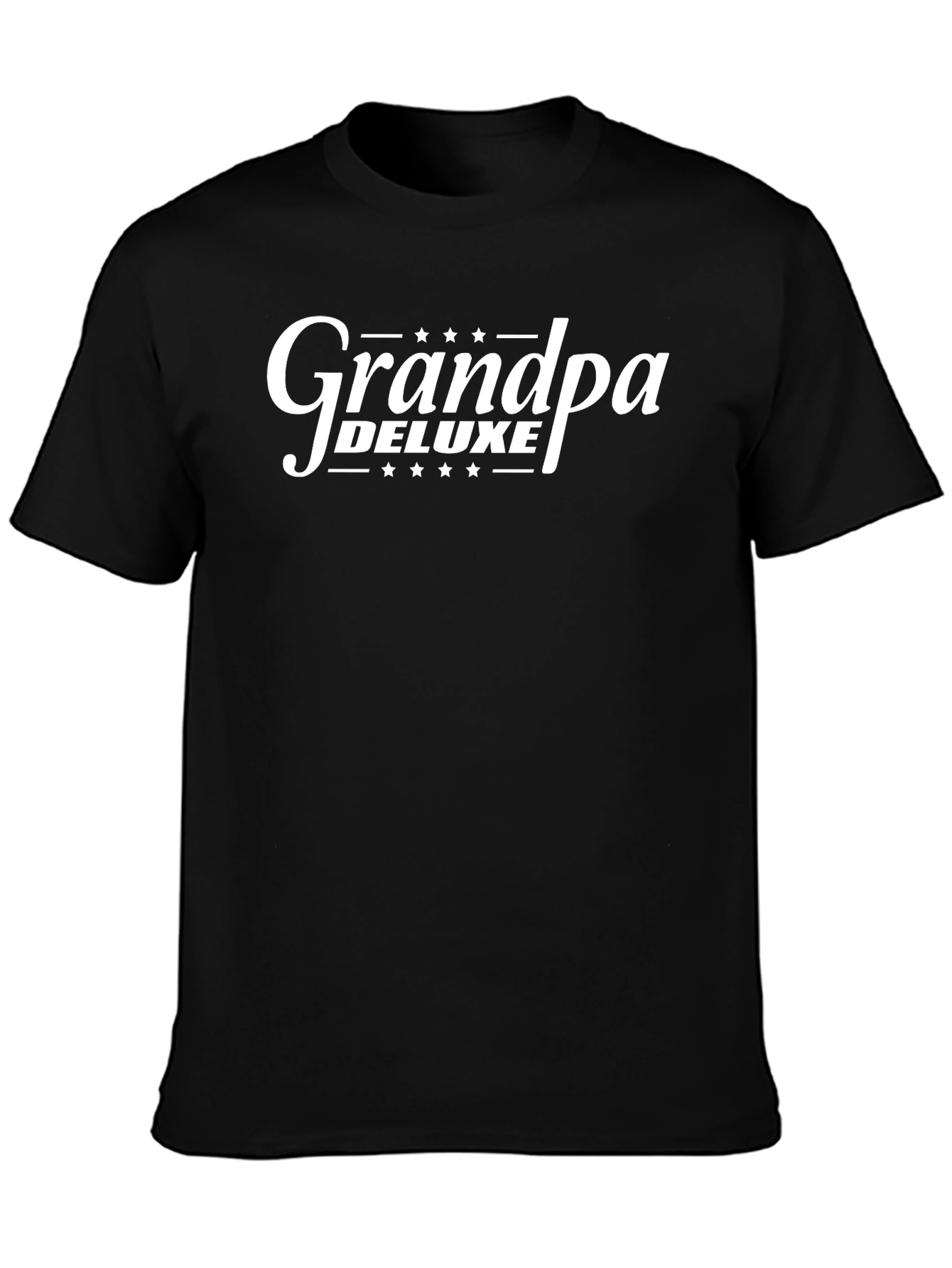 Grandpa Deluxe Black T-Shirt