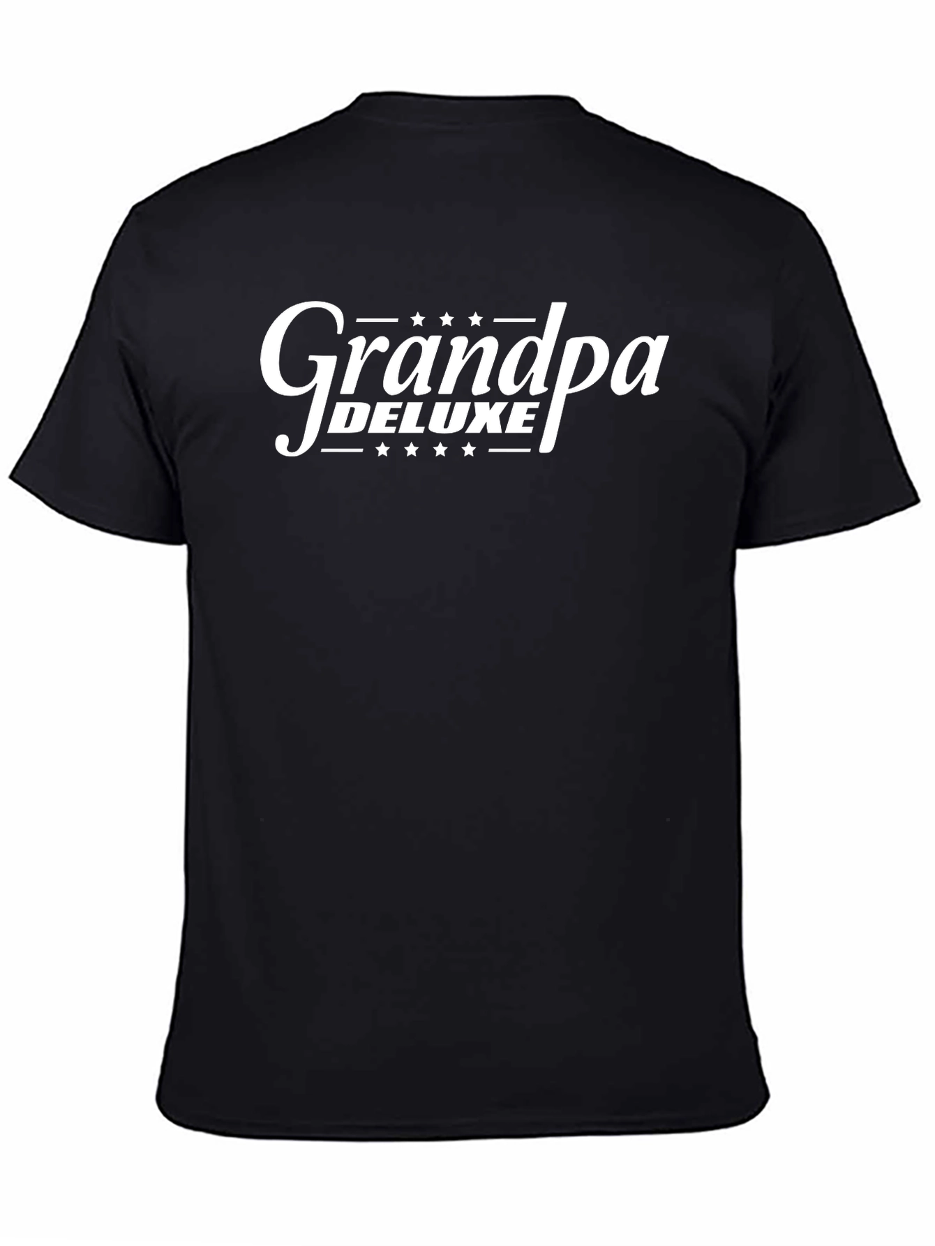 Grandpa Deluxe Black T-Shirt