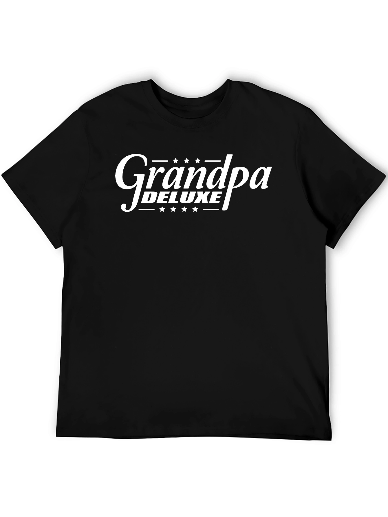 Grandpa Deluxe Black T-Shirt