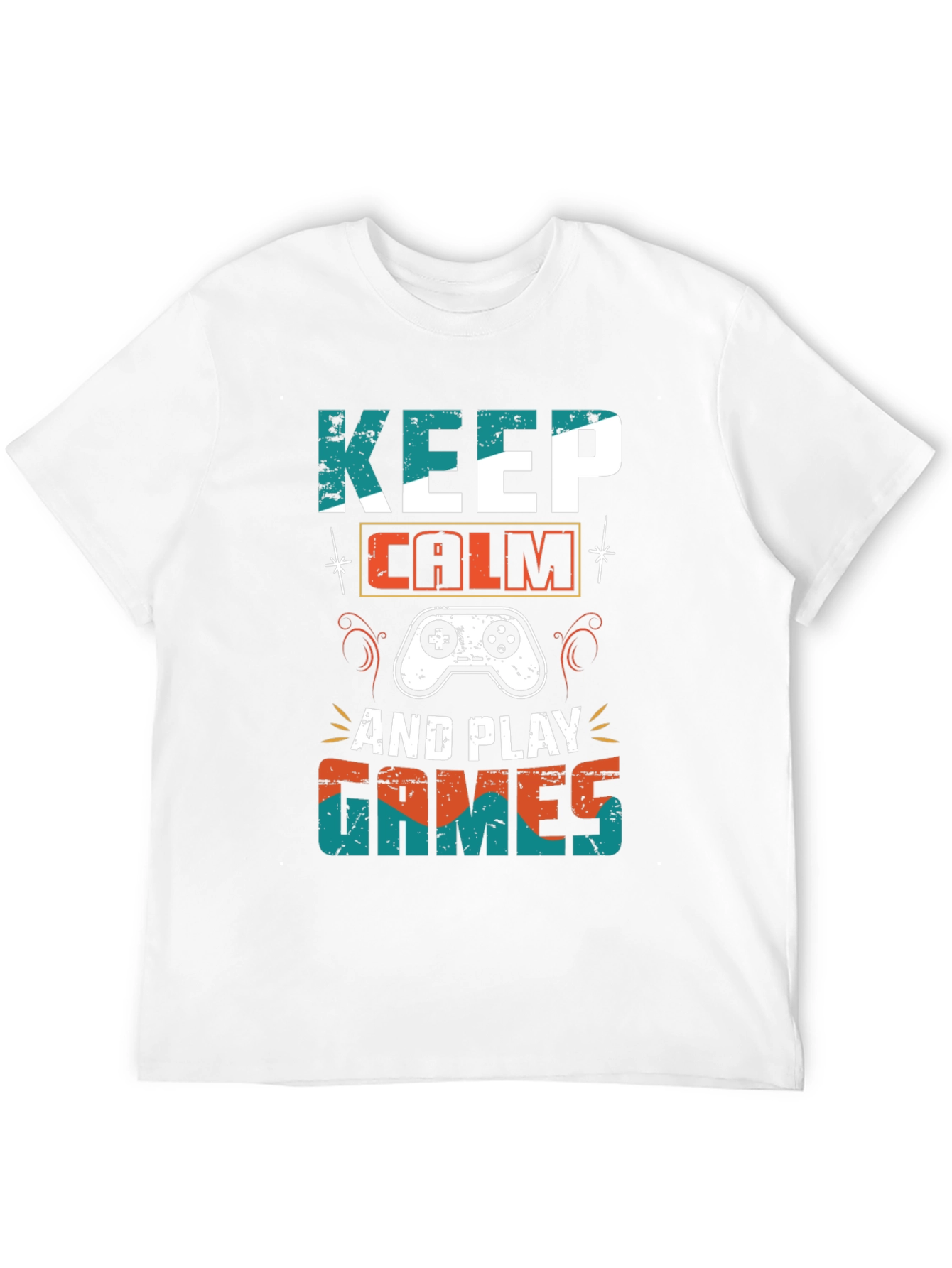 Keep Calm and Play Games T-Shirt