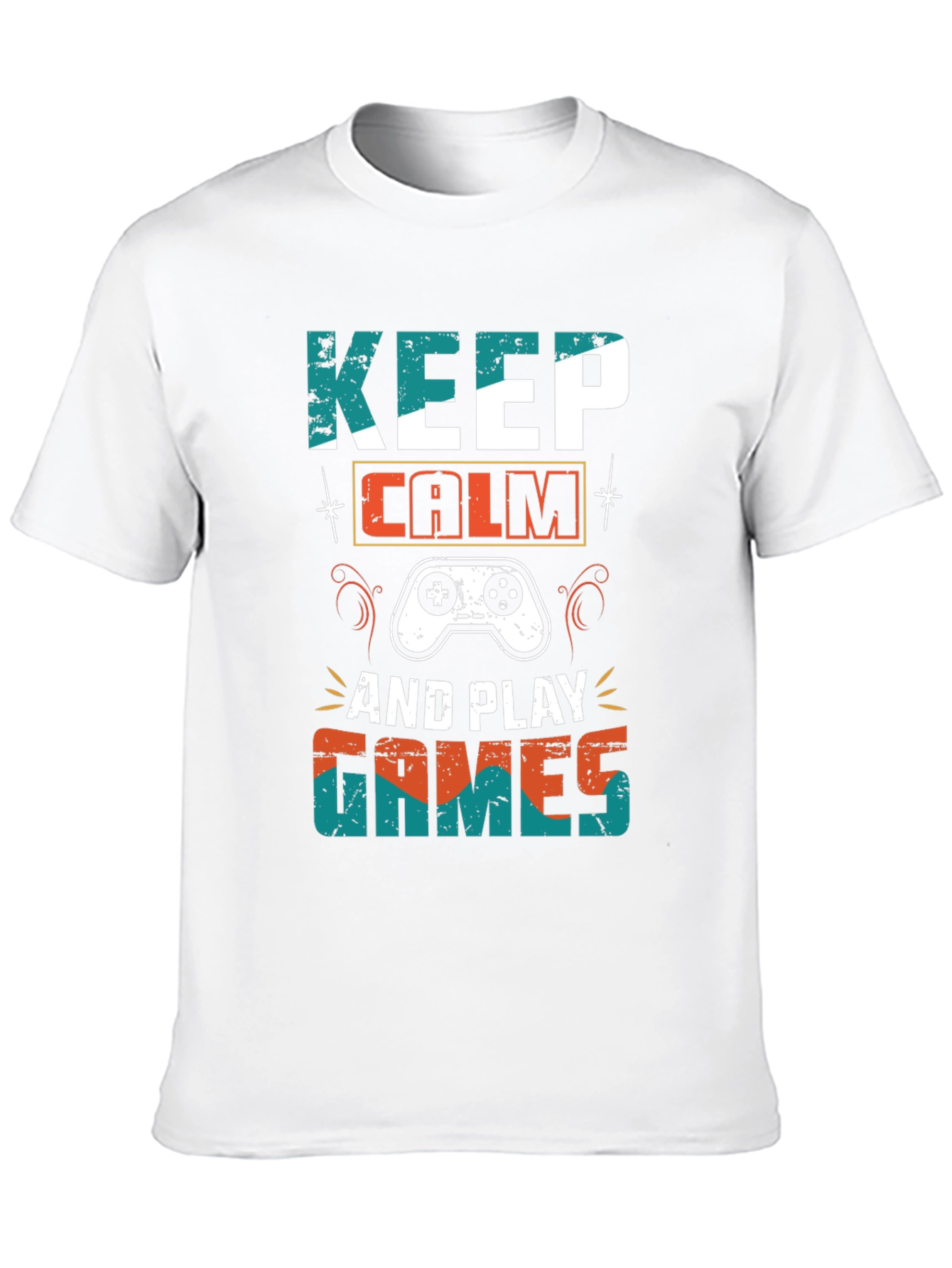 Keep Calm and Play Games T-Shirt