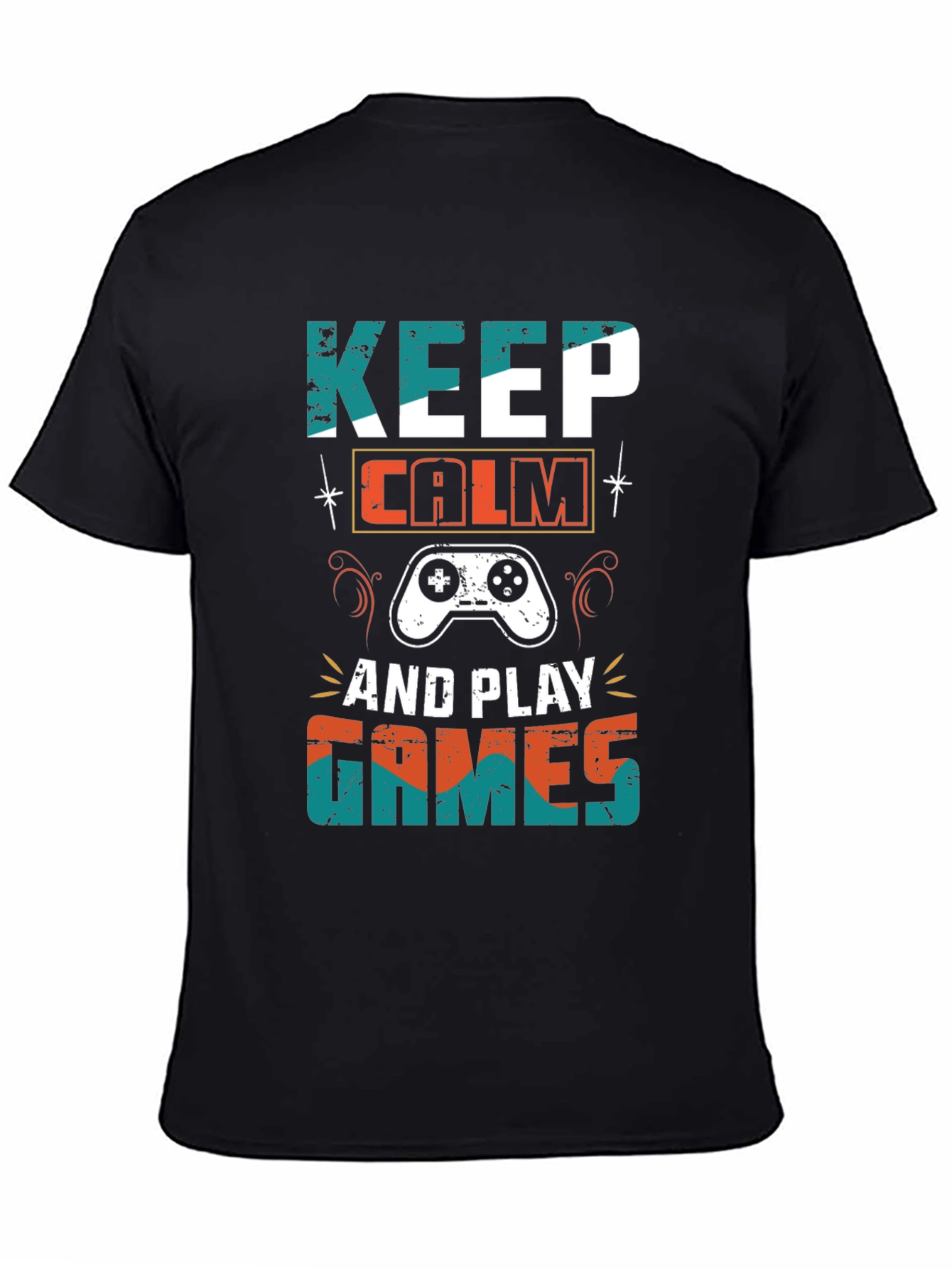 Keep Calm and Play Games T-Shirt