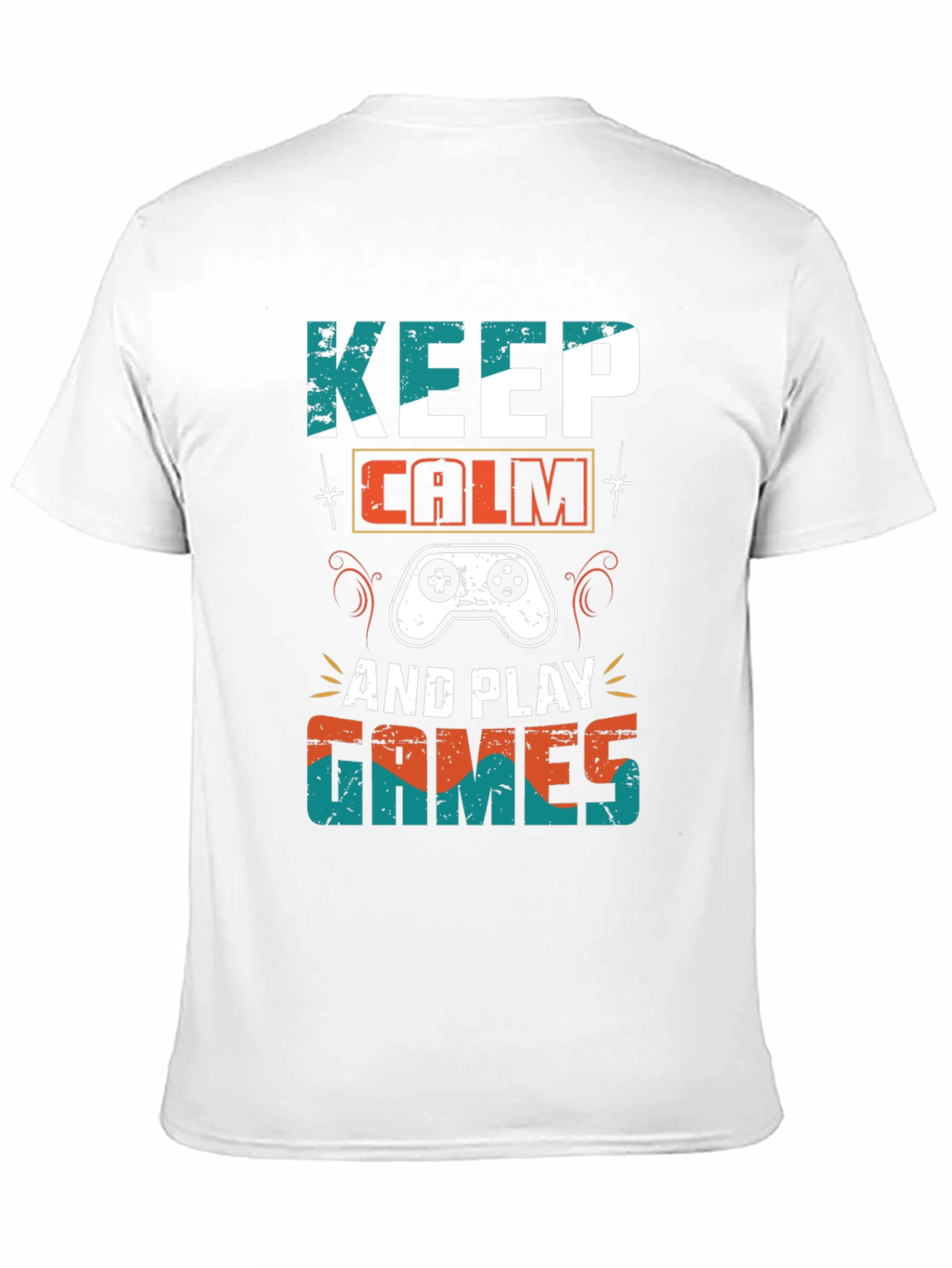 Keep Calm and Play Games T-Shirt