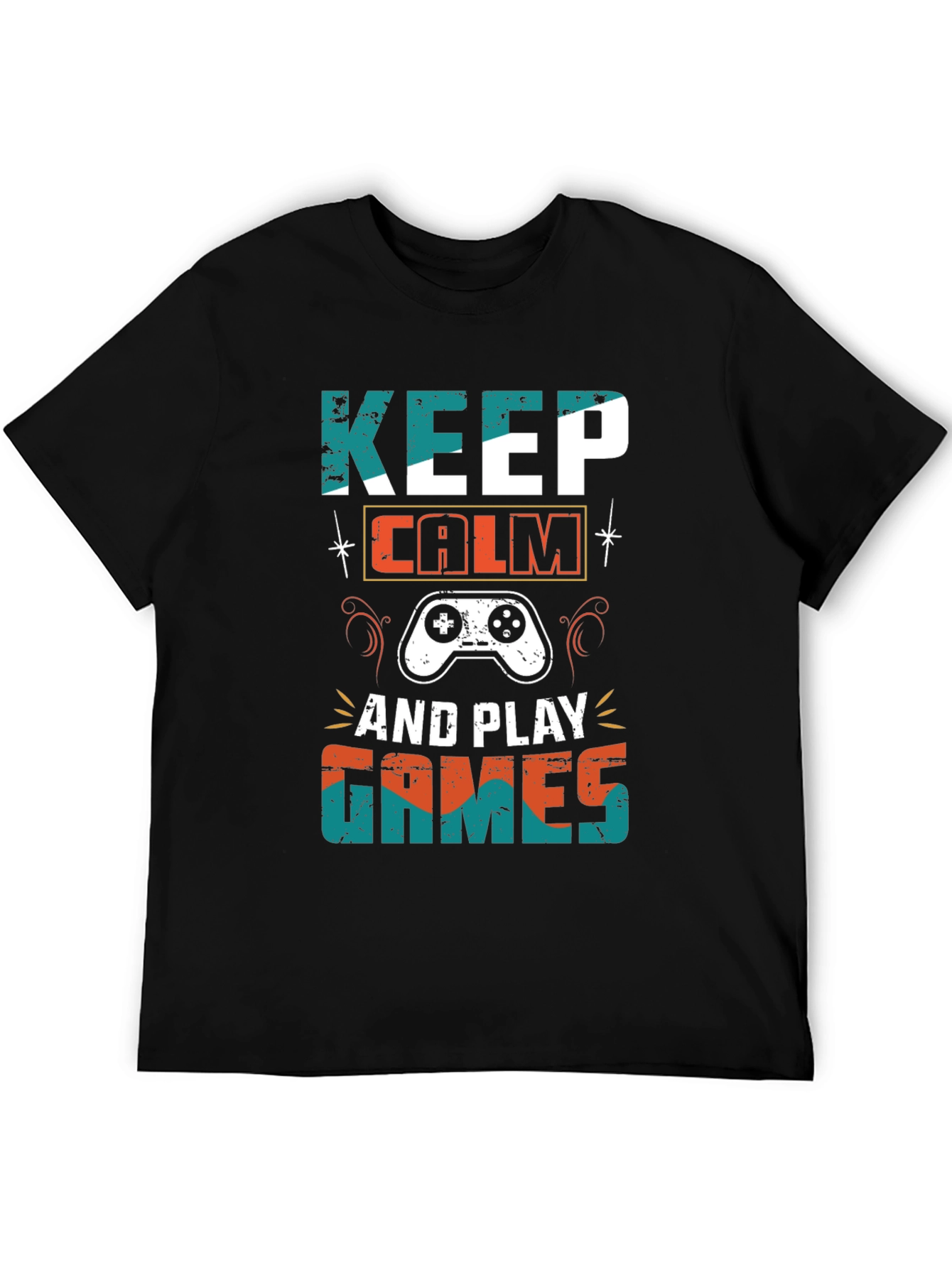 Keep Calm and Play Games T-Shirt