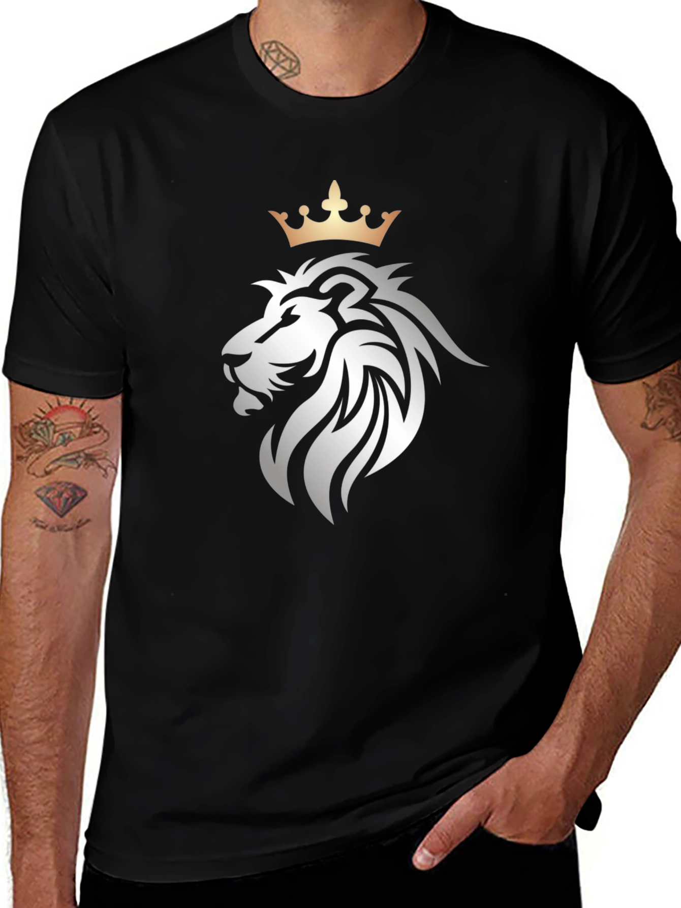 Lion King Graphic Tee - Black T-Shirt