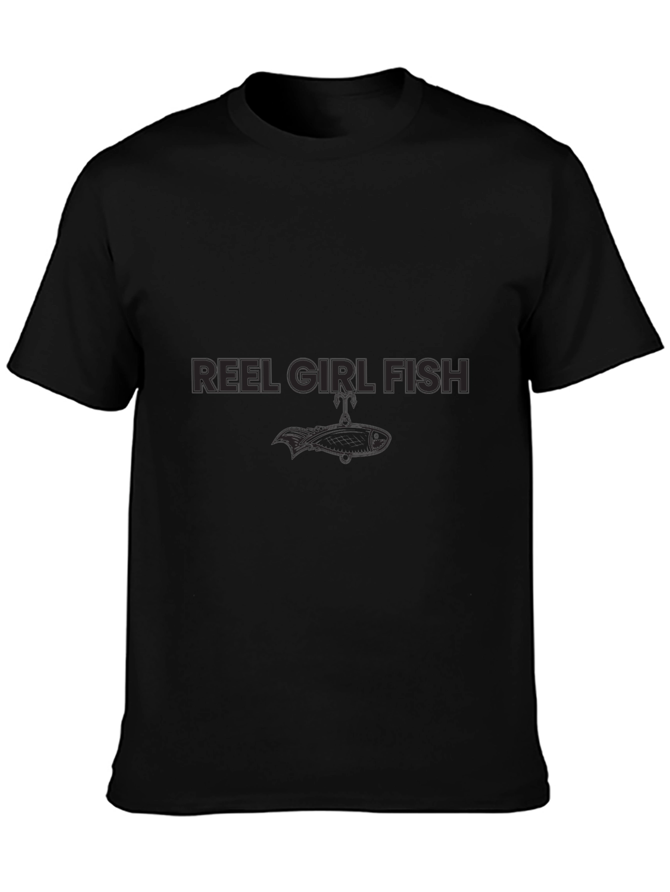 Reel Girl Fish Graphic Tee